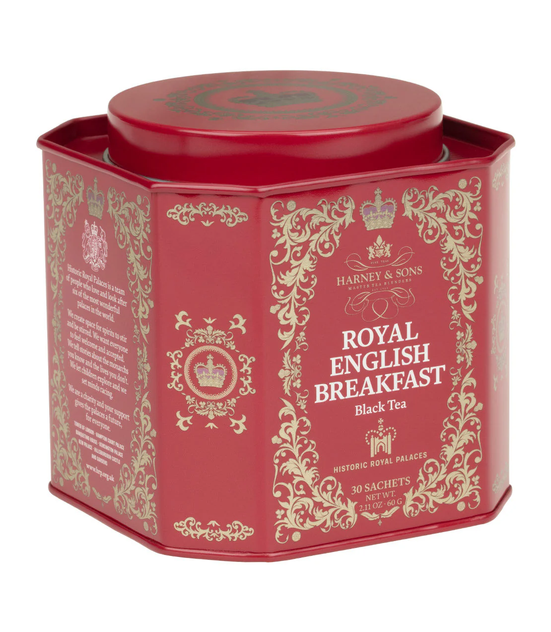 Royal English Breakfast, HRP Tin of 30 Sachets - Image 4