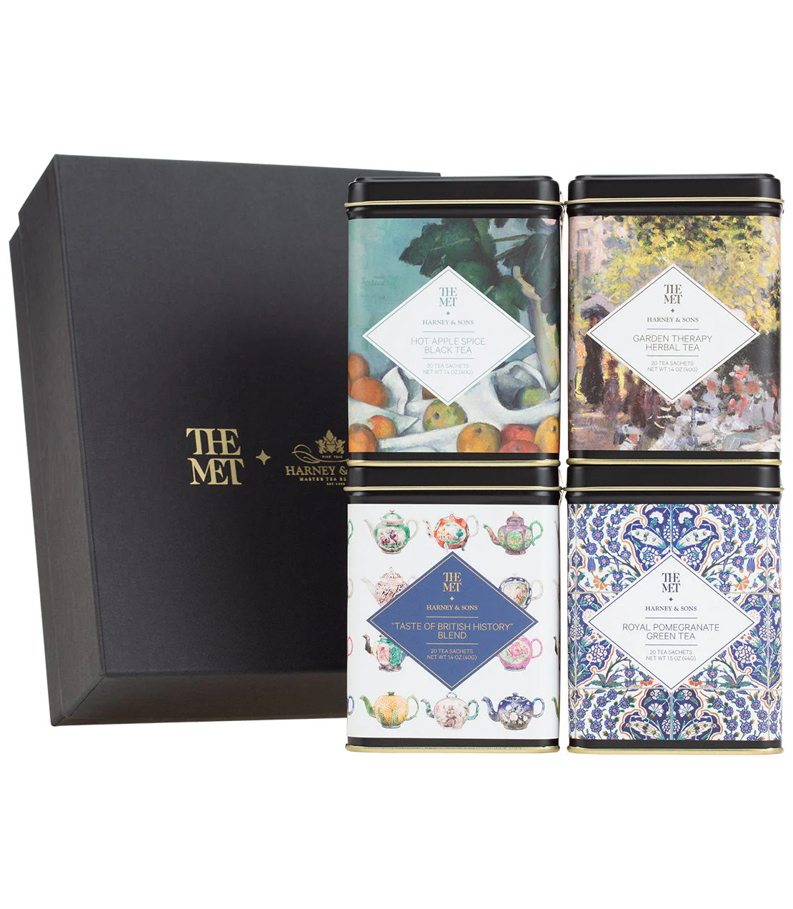 Royal Pomegranate Green Tea, Tin of 20 Sachets - Image 3