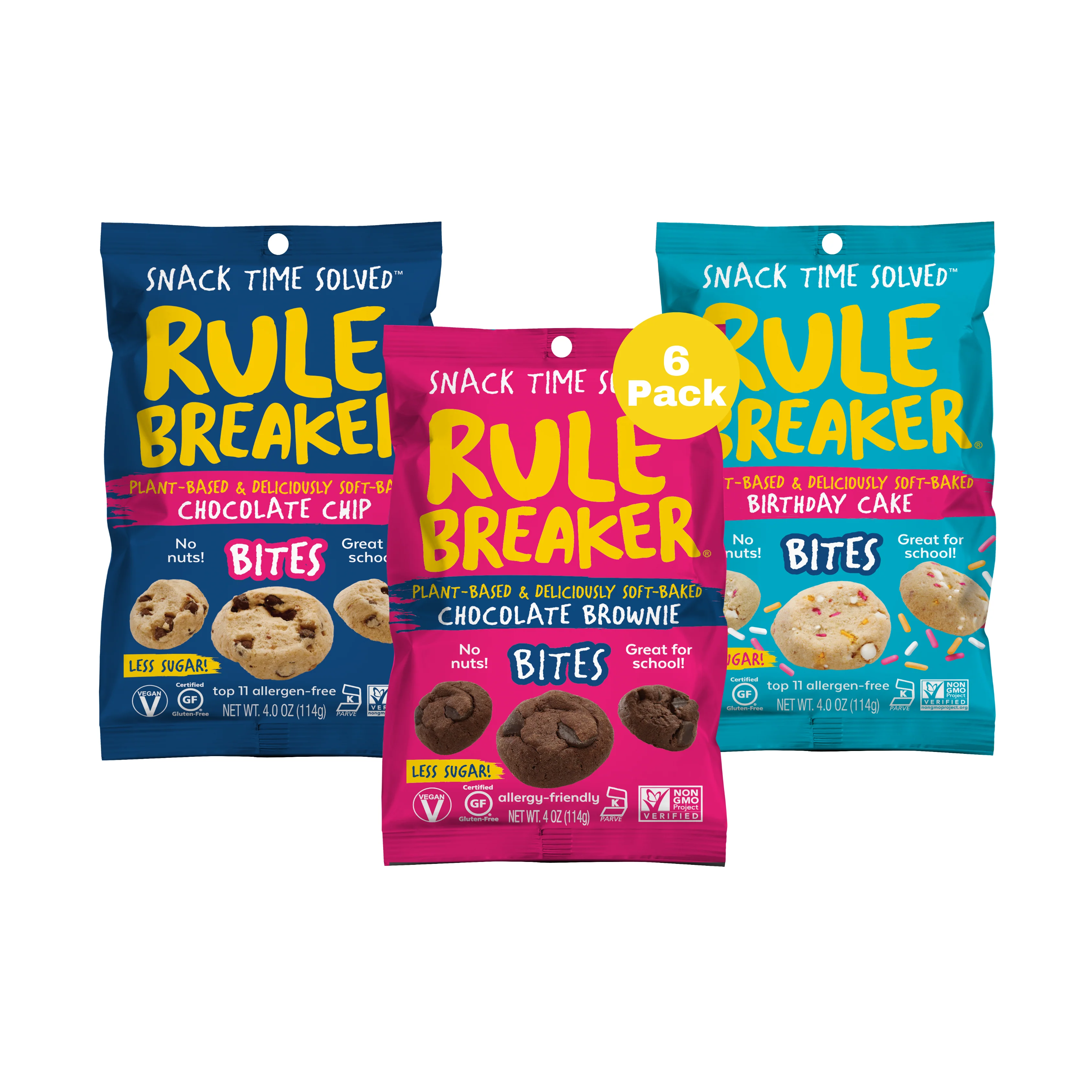 Rule Breakers Bites Variety Pack - 6 Packs x 4 oz - Image 3