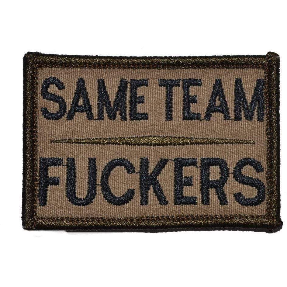 Same Team Fuckers - 2x3 Patch - Image 4