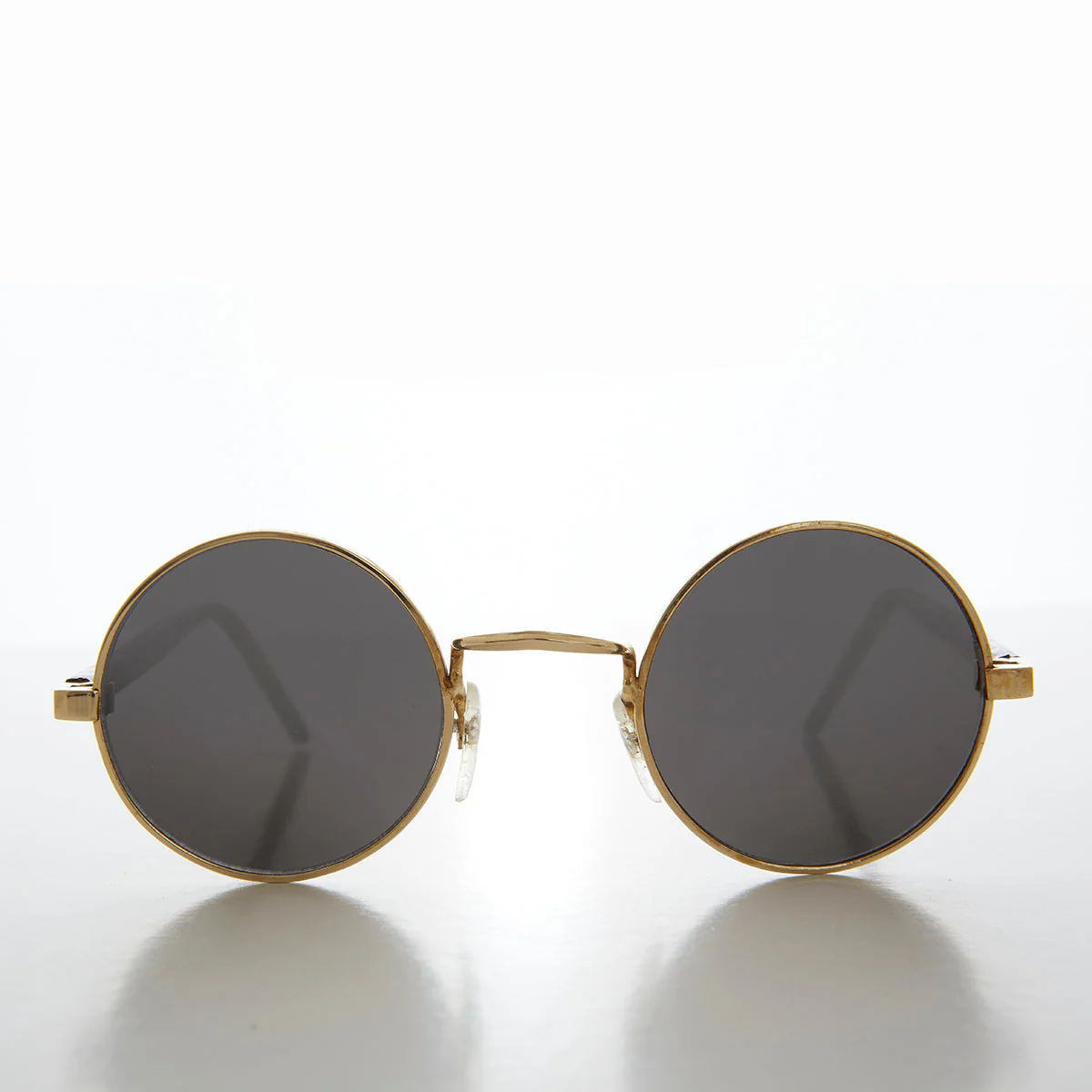 Simple Round Circle Hippy Deadstock Sunglasses - Kennie - Image 2