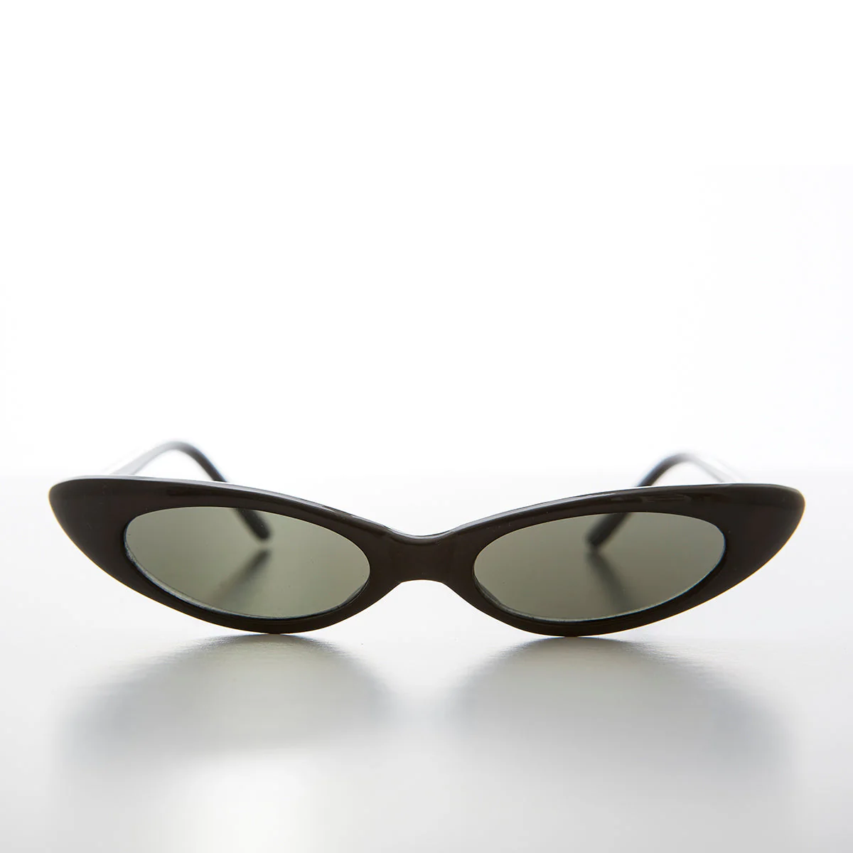 Skinny Punk Rock Cat Eye Sunglass - Slim - Image 7