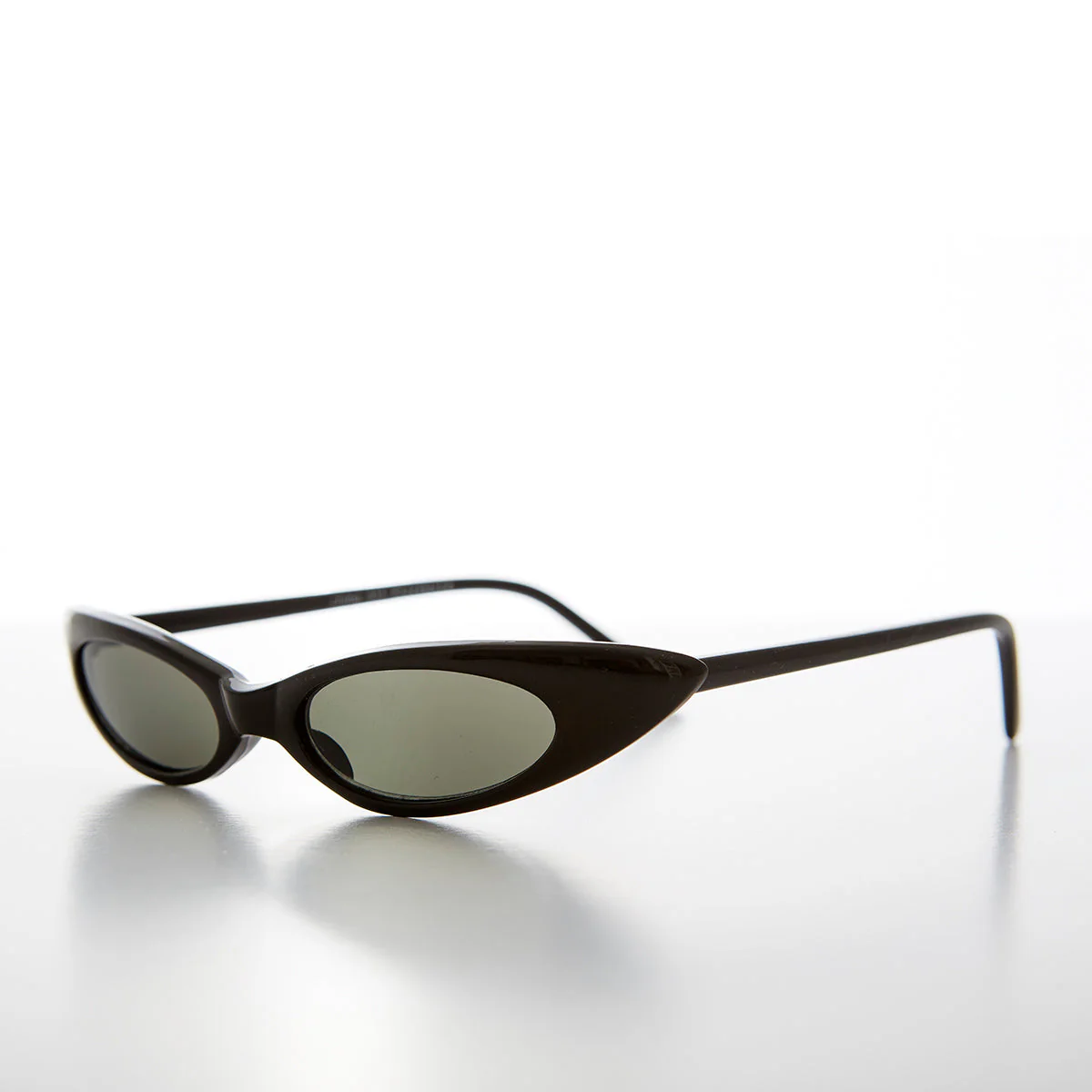 Skinny Punk Rock Cat Eye Sunglass - Slim - Image 8