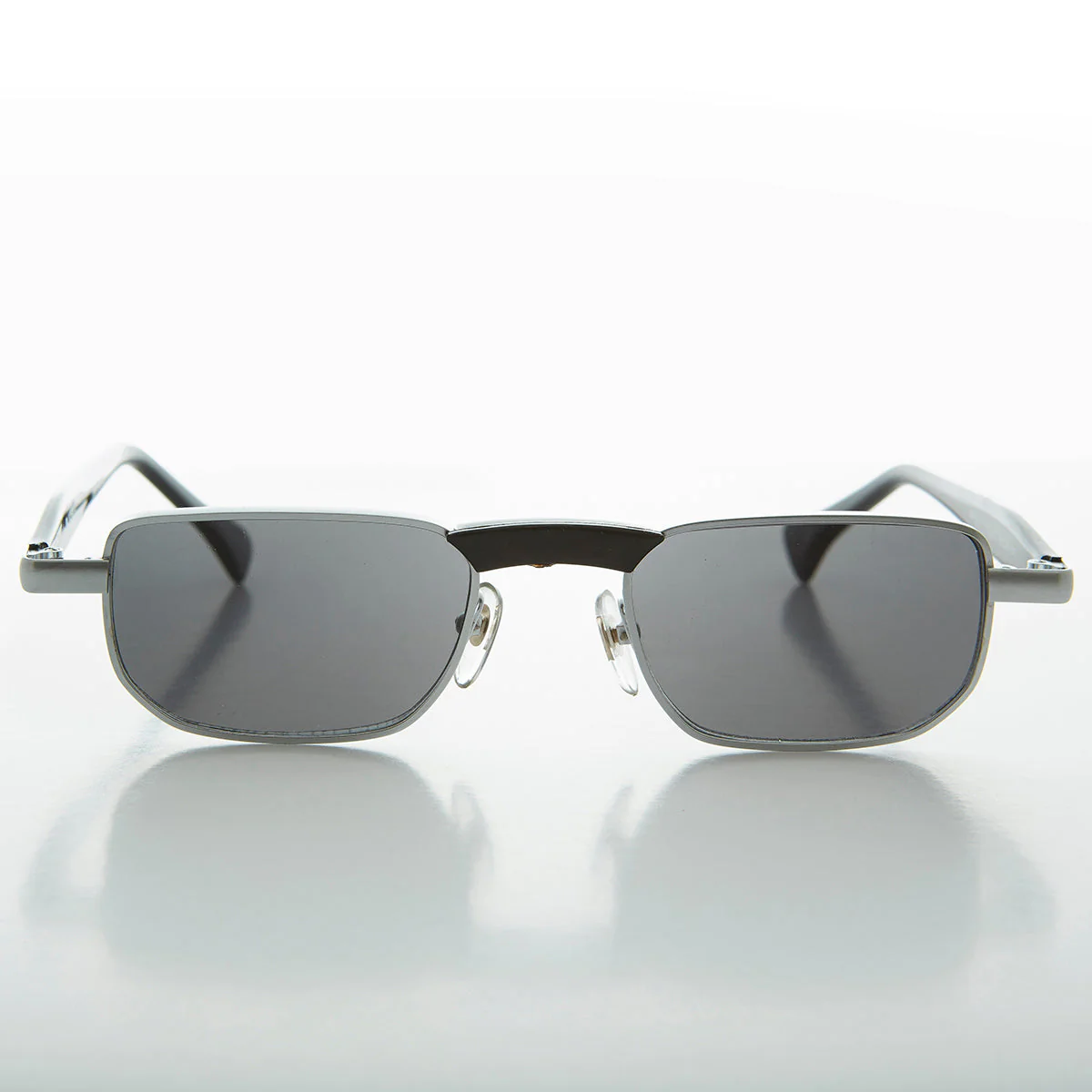 Slim Rectangle Vintage Sunglasses - Hank - Image 4