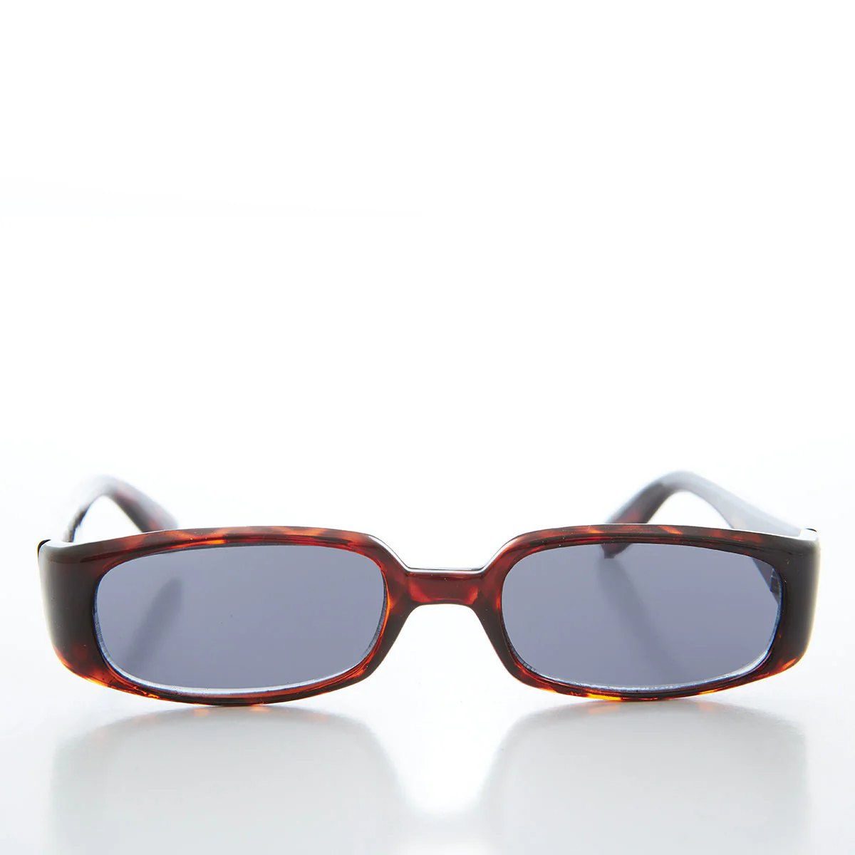 Slim Rectangular 90s Sunglasses - Lynch - Image 2
