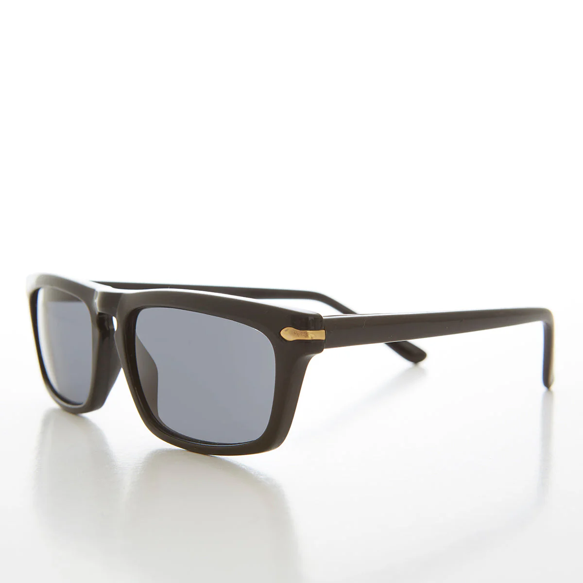 Slim Rectangular Beatnik Vintage Sunglass - Wilde - Image 2