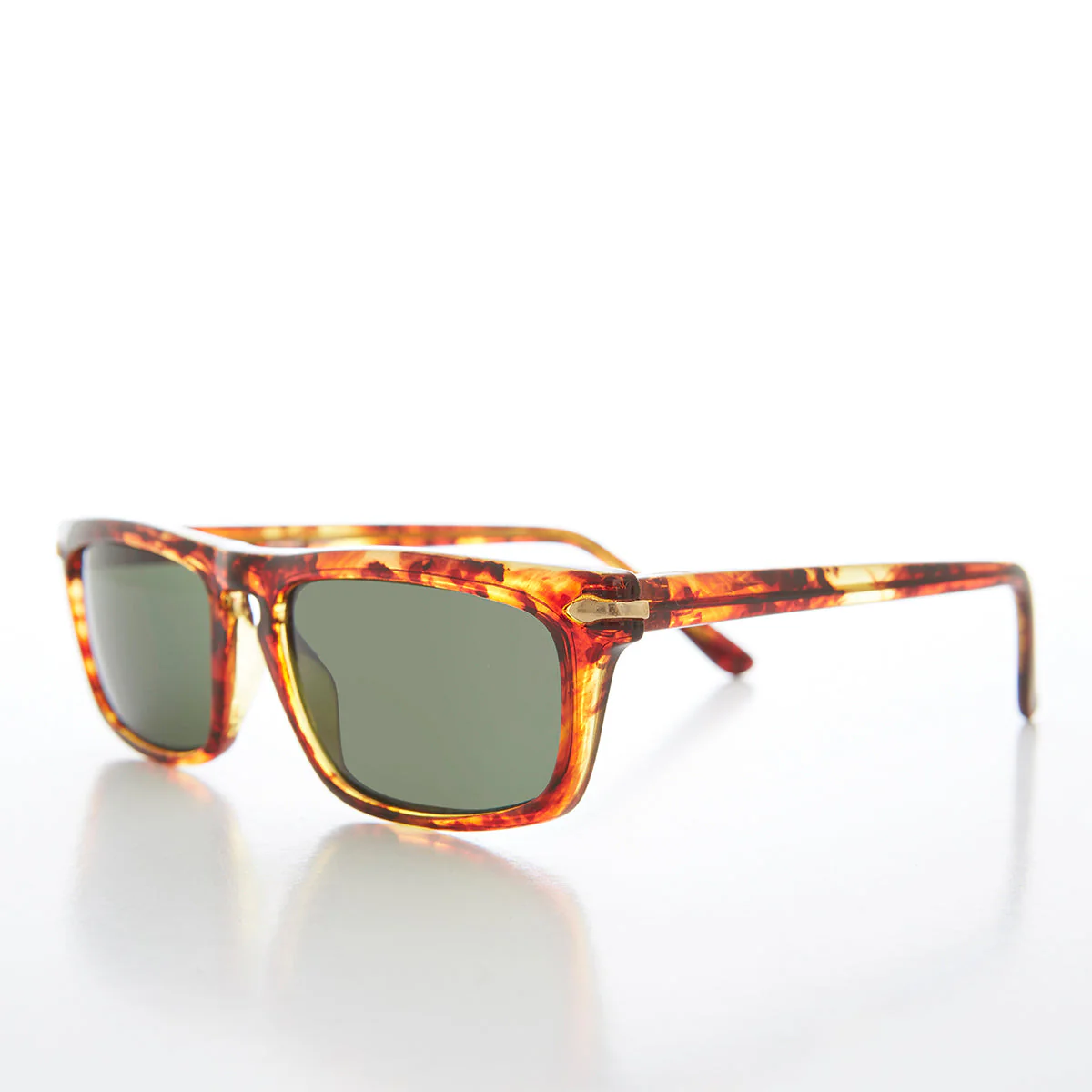Slim Rectangular Beatnik Vintage Sunglass - Wilde - Image 6