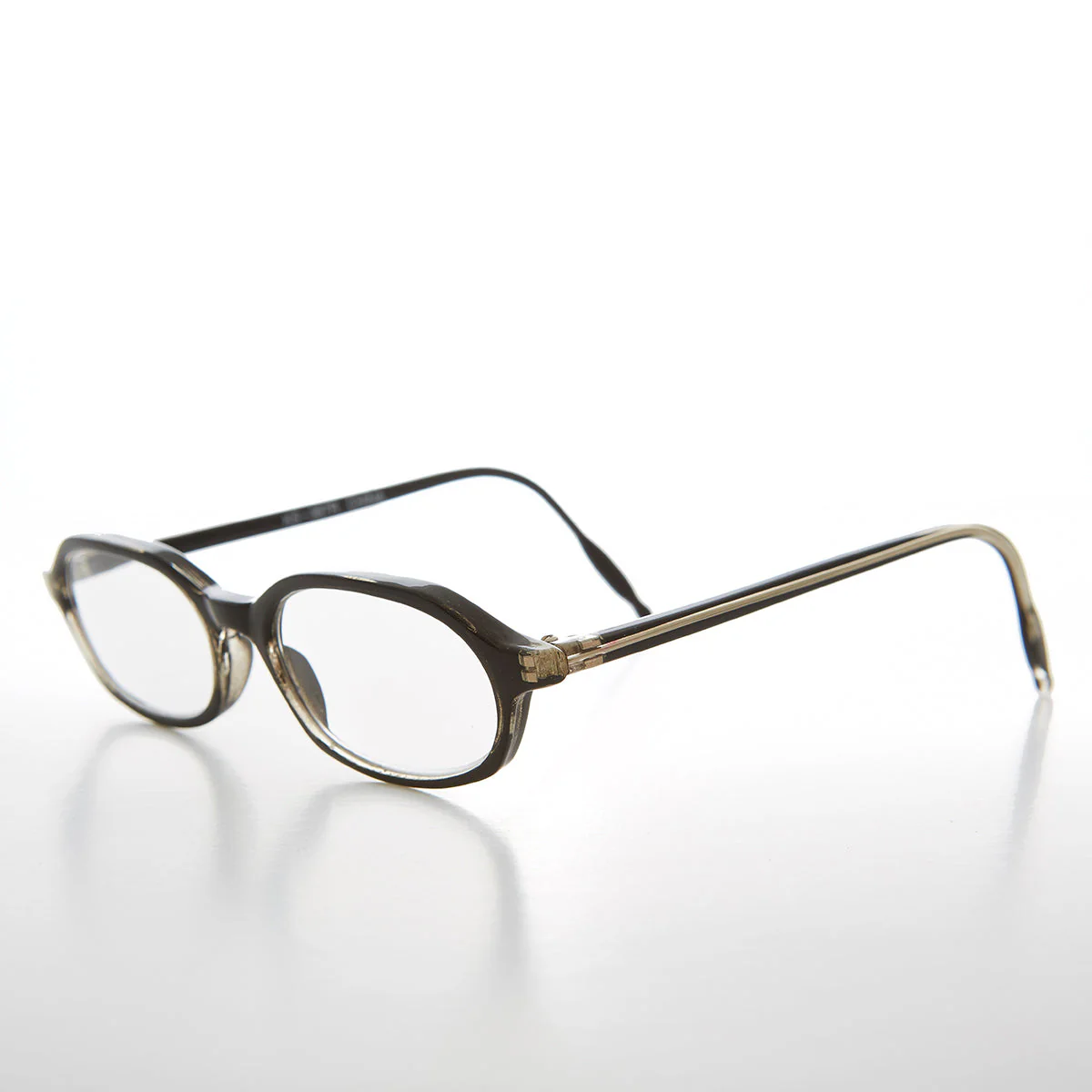 Small Oval Half Frame Reading Glasses - Holly - Image 4