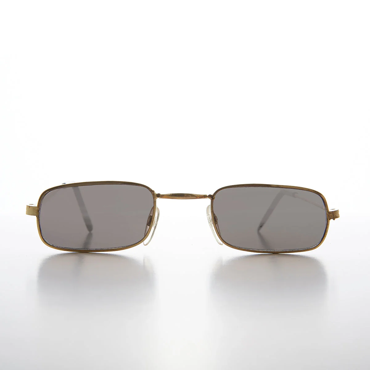 Small Rectangle Vintage Sunglasses - Evan - Image 2