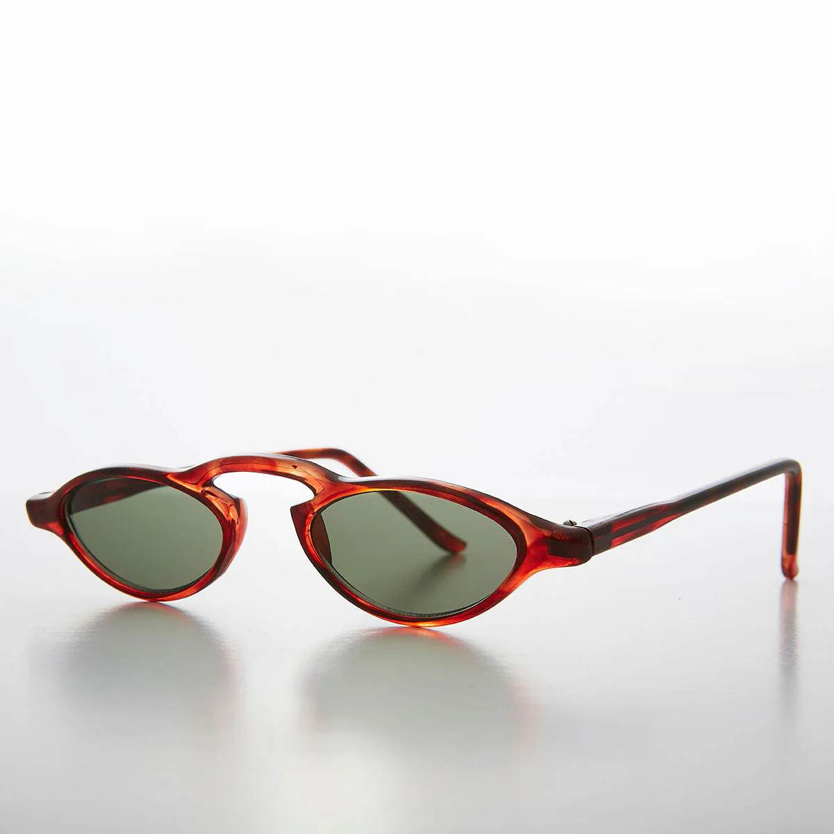 Small Slim Edgy Rare 90s Sleek Vintage Sunglass - Khloe - Image 2
