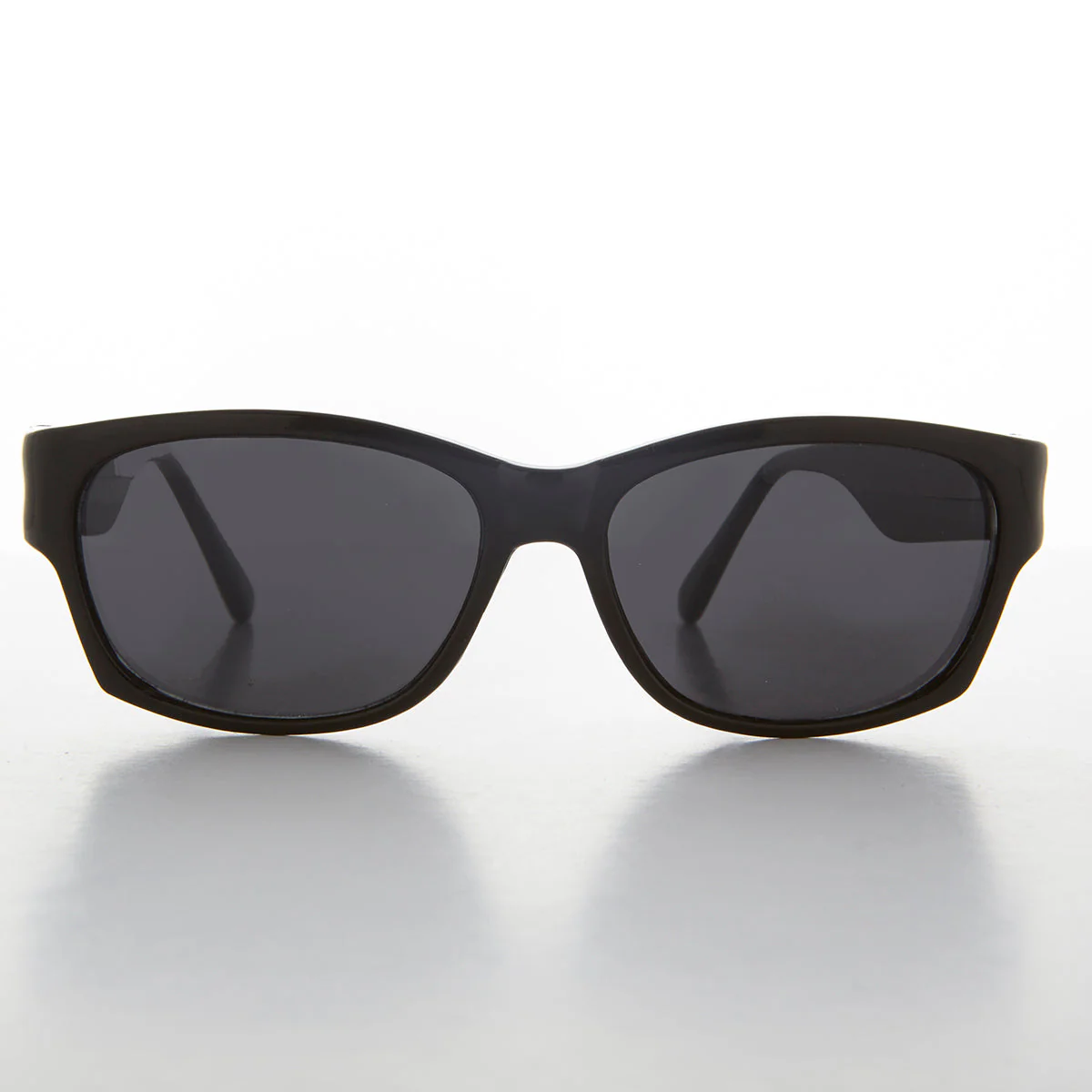 Sporty Vintage Wrap Style Sunglass with Wide Temples - Wiley - Image 5