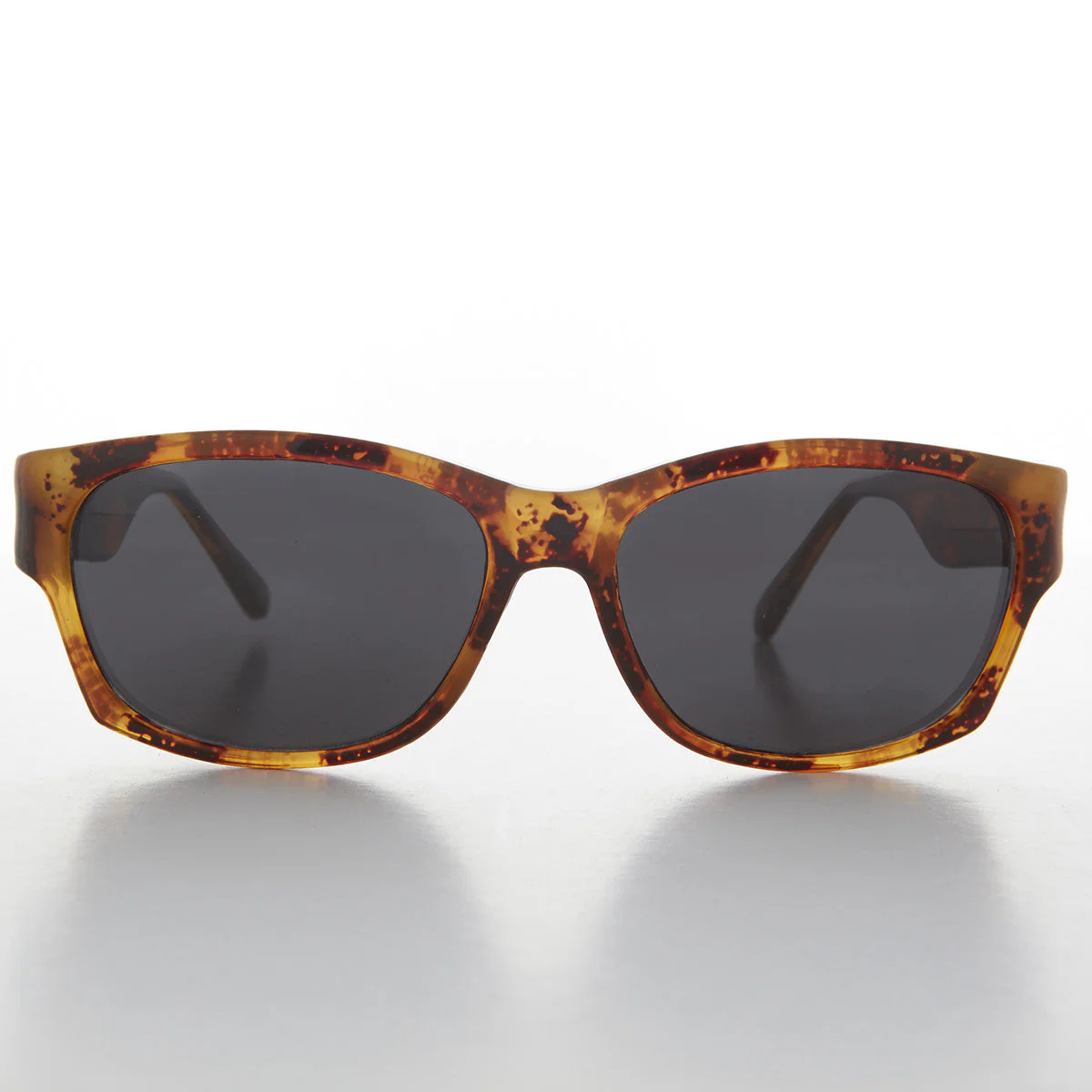 Sporty Vintage Wrap Style Sunglass with Wide Temples - Wiley - Image 9