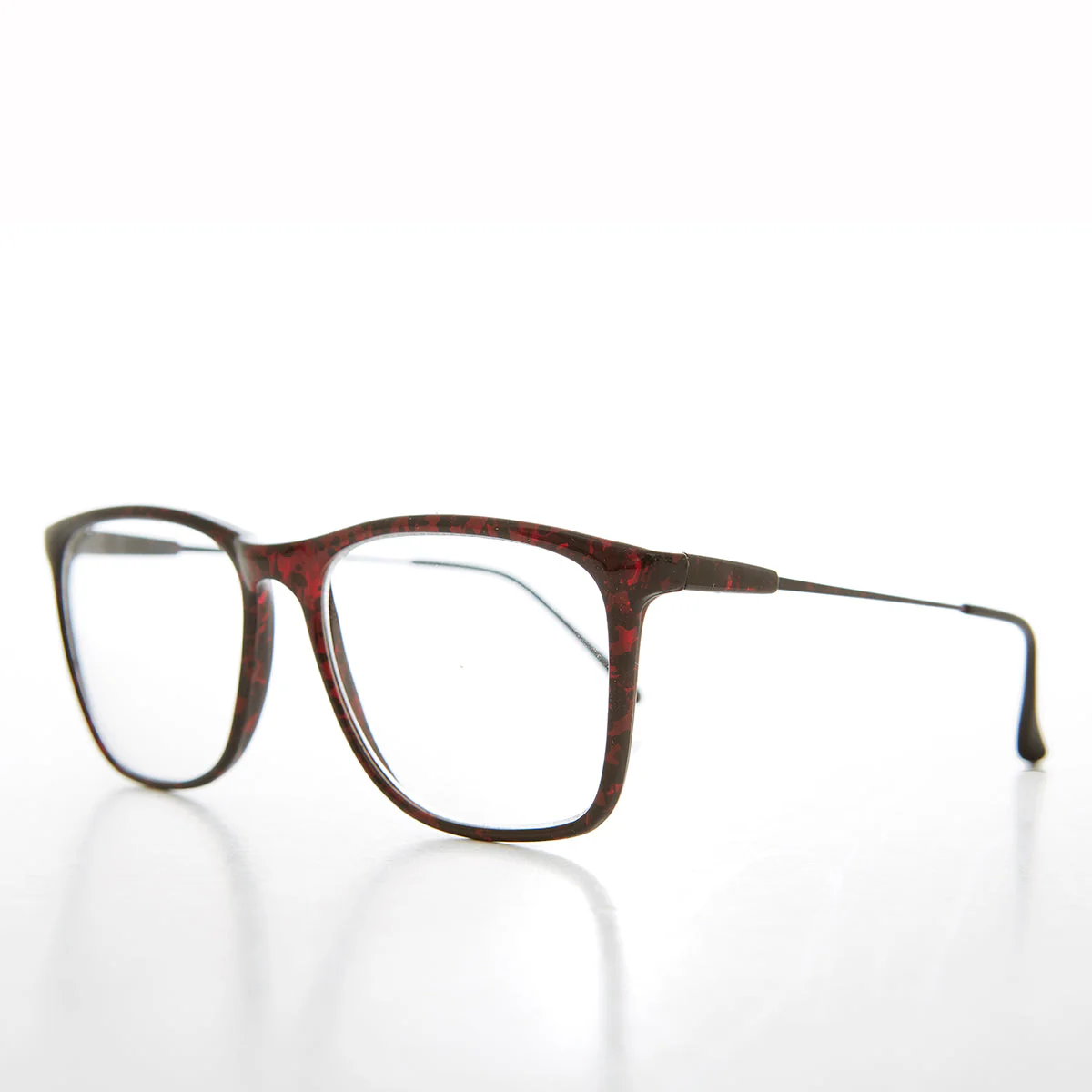 Square Clear Lens Deadstock Glasses - Alvin - Image 4
