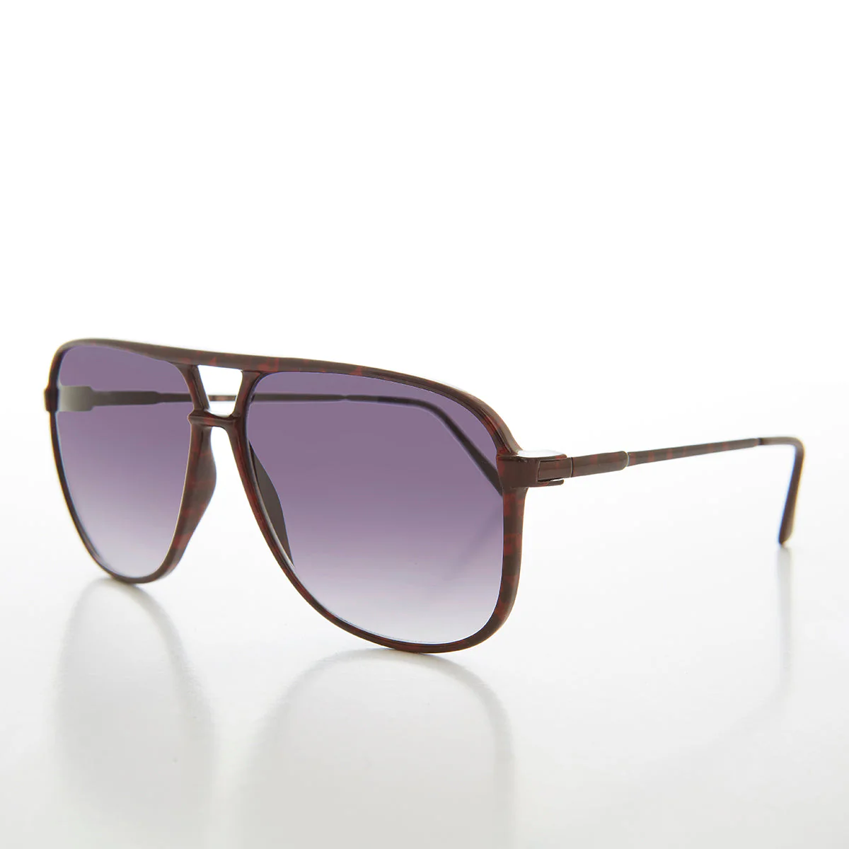 Square Pilot Vintage Sunglasses - Greer - Image 2
