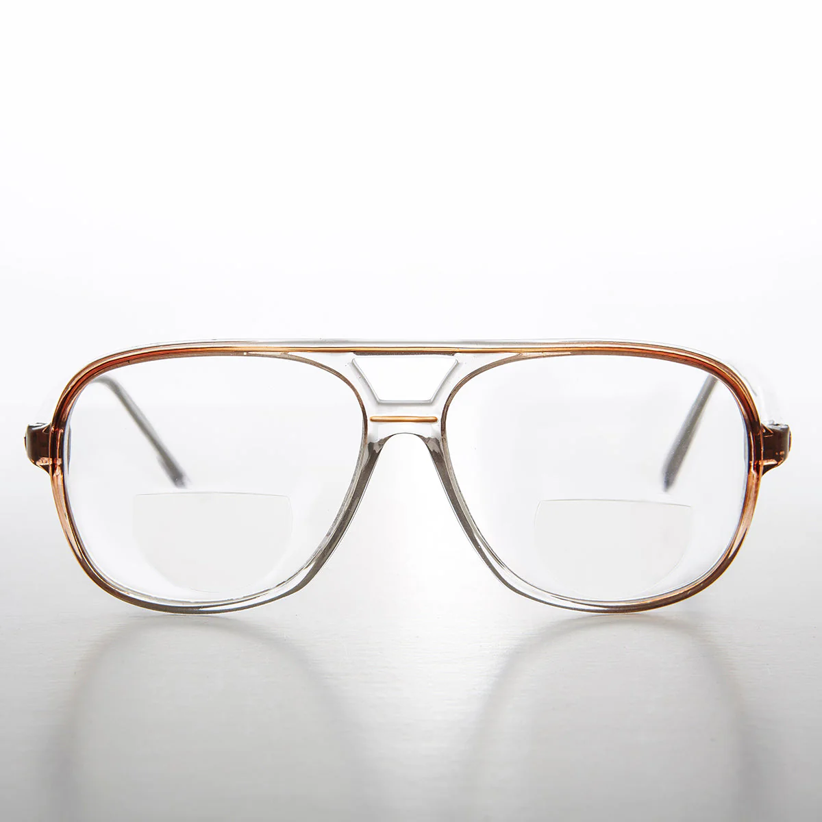 Square Retro Aviator Bifocal Reader - Zeek - Image 3