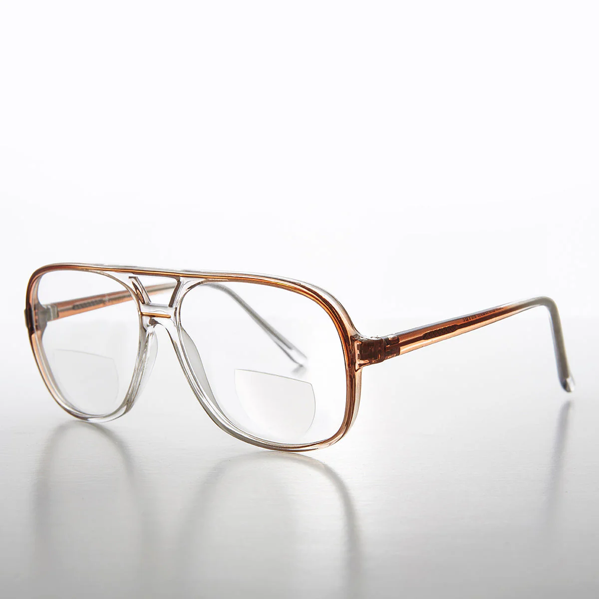 Square Retro Aviator Bifocal Reader - Zeek - Image 4