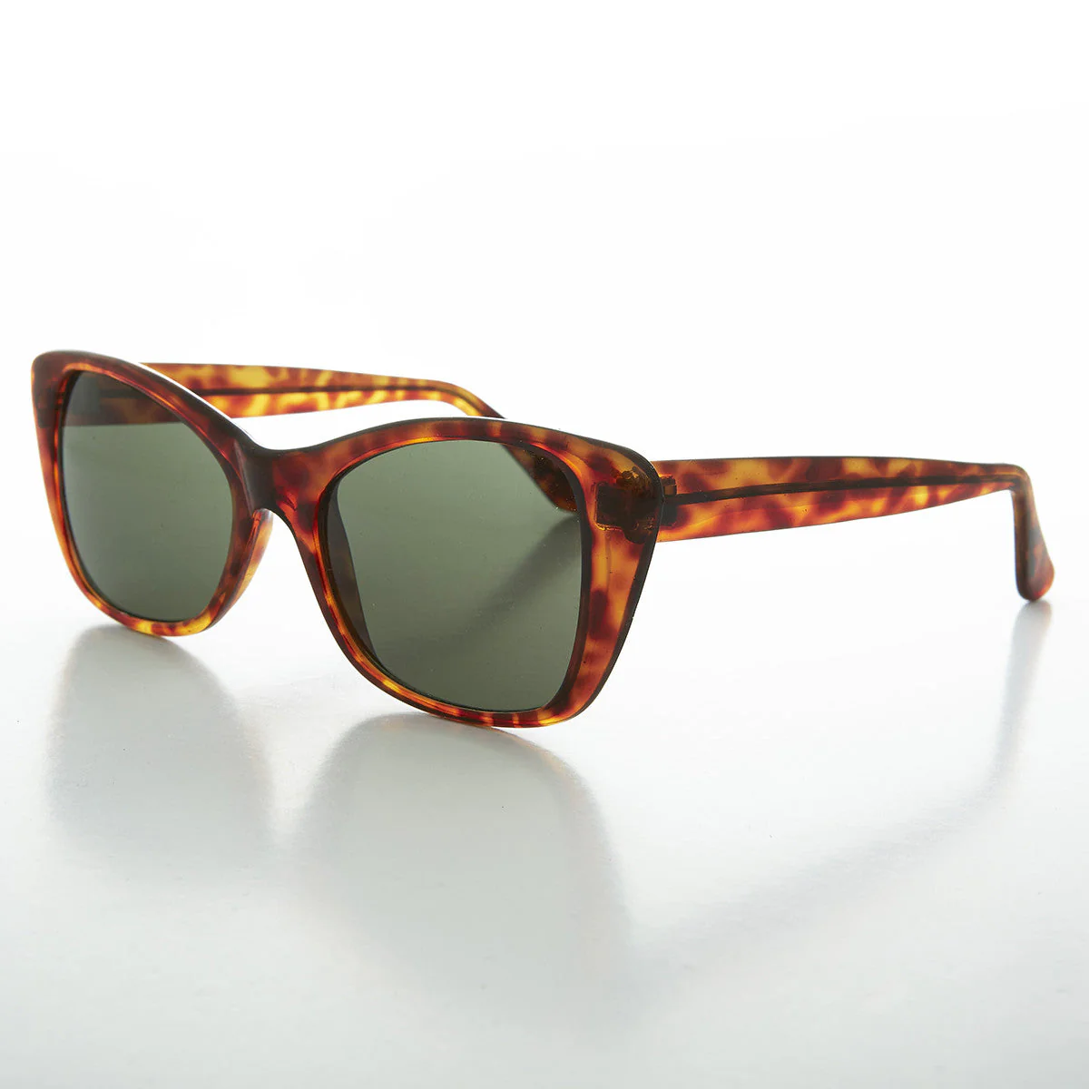 Square Retro Cat Eye Vintage Sunglass - Dixie - Image 4