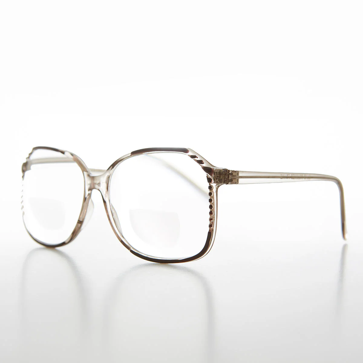 Square Retro Optical Quality Bifocal Reader - Wang - Image 6