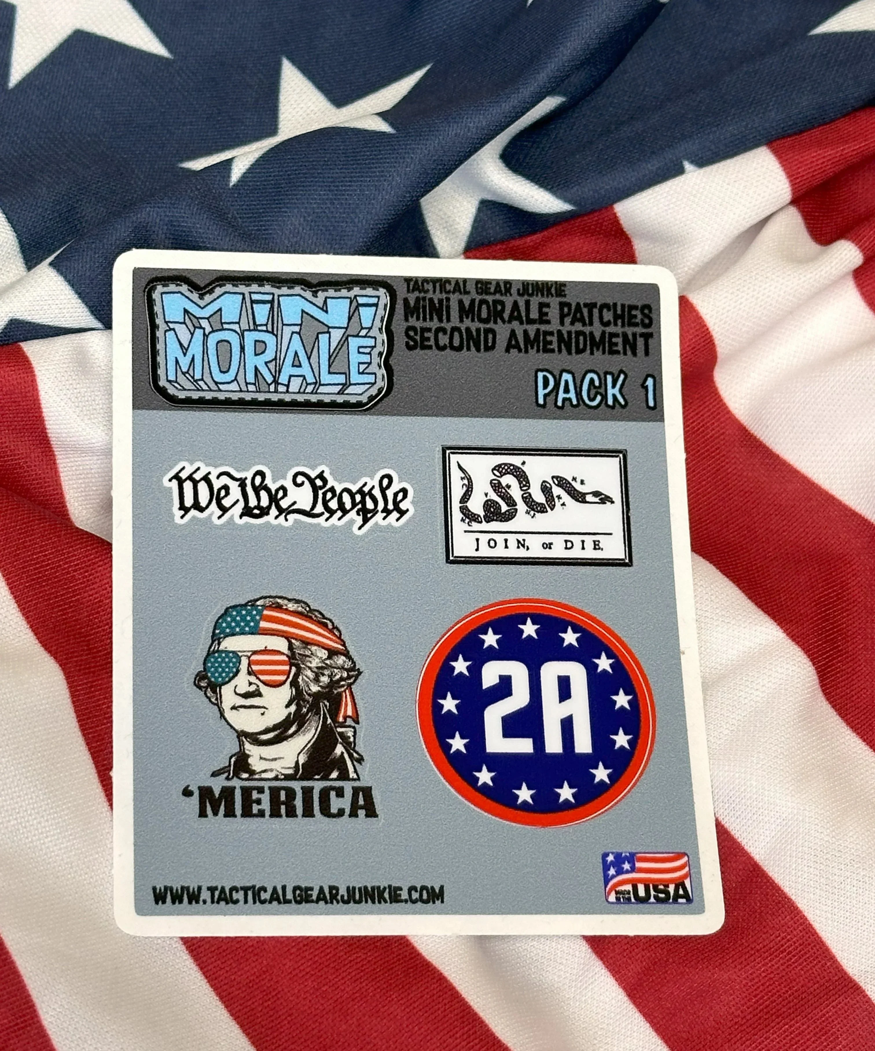 Stickers - Mini Morale - Second Amendment Pack 1 - Image 3