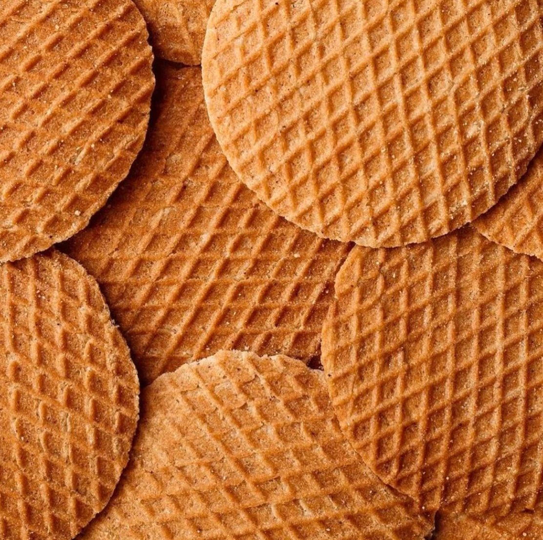 Stroop Club Coffee Caramel Plant Based and Organic Stroopwafels Box - 12 packs x 2-pack case - Image 4