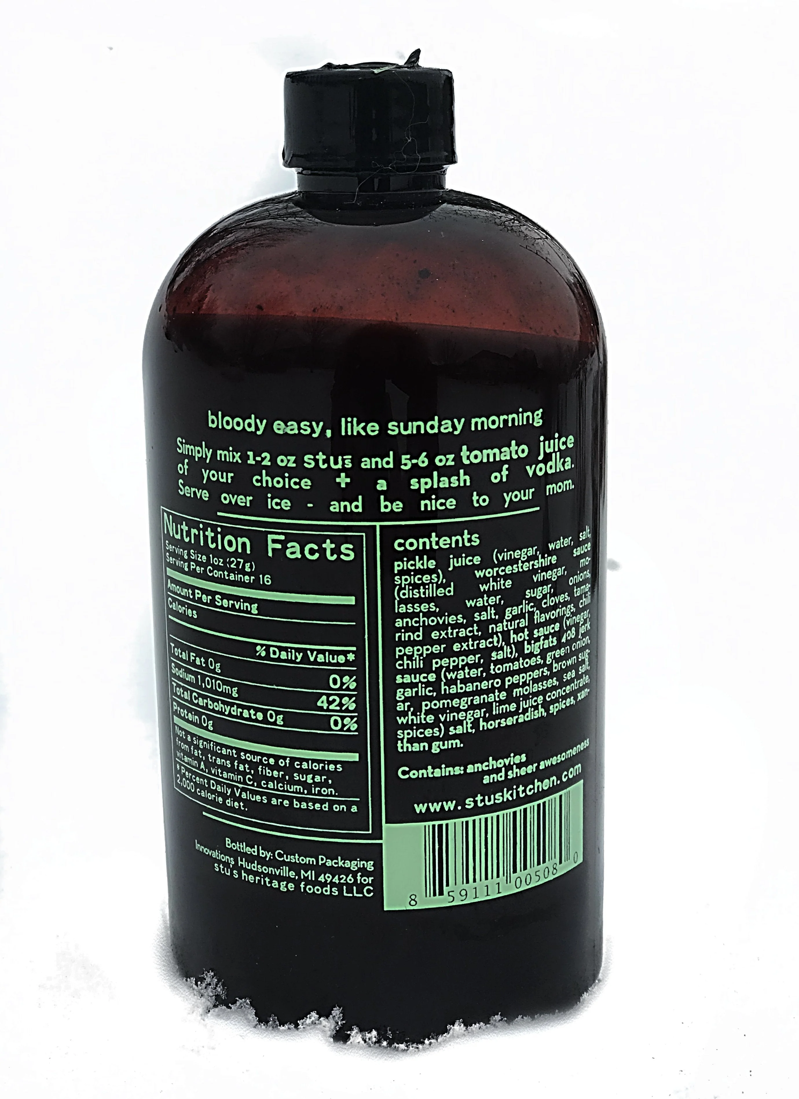 STU's Jamaican Jerk No. 2 - Bloody Mary Concentrate - Image 4