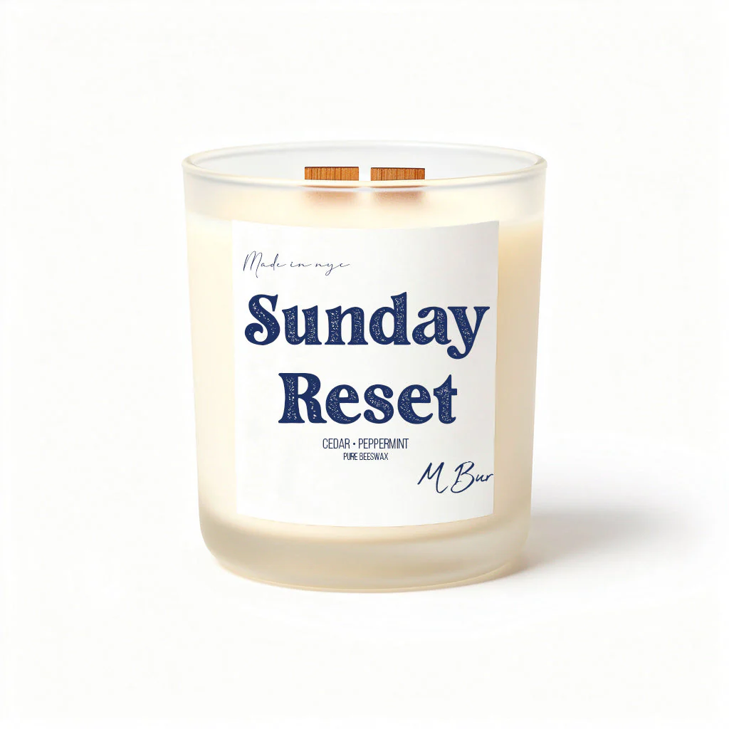 Sunday Reset Candle