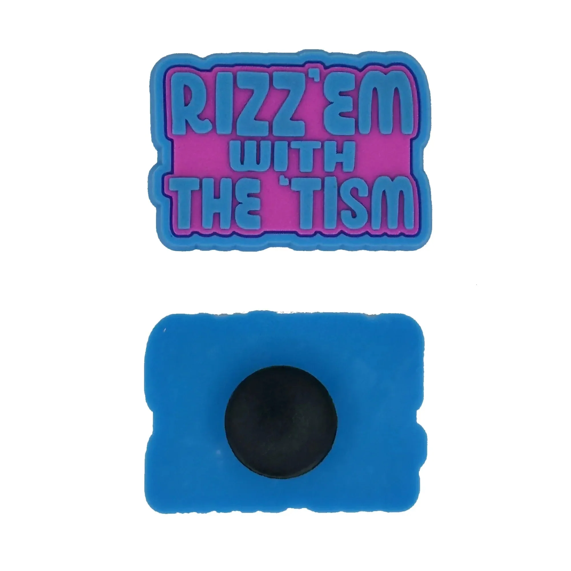 Tactical Mini Morale Charms - Rizz'em with the 'Tism - Set of 3 - Image 3