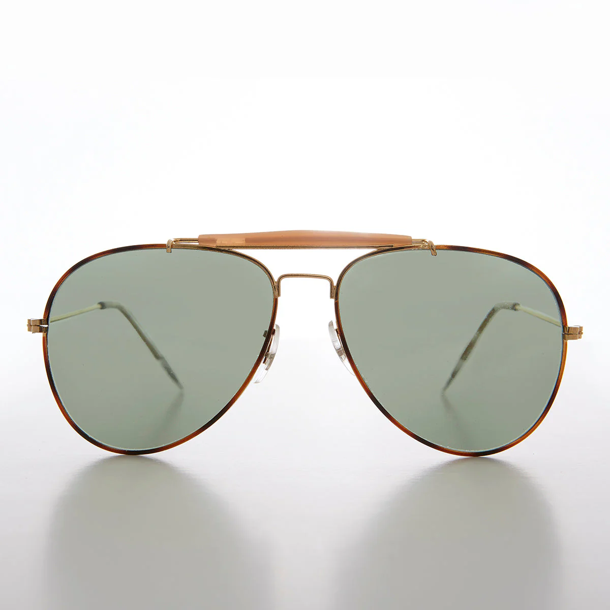 Teardrop Pilot Sunglass with Glass Lens - Thasos