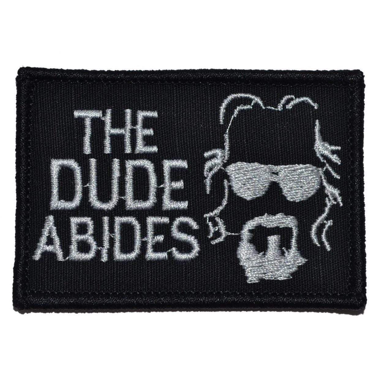 The Dude Abides: The Big Lebowski 2x3 Patch - Wear the Wisdom - Image 2