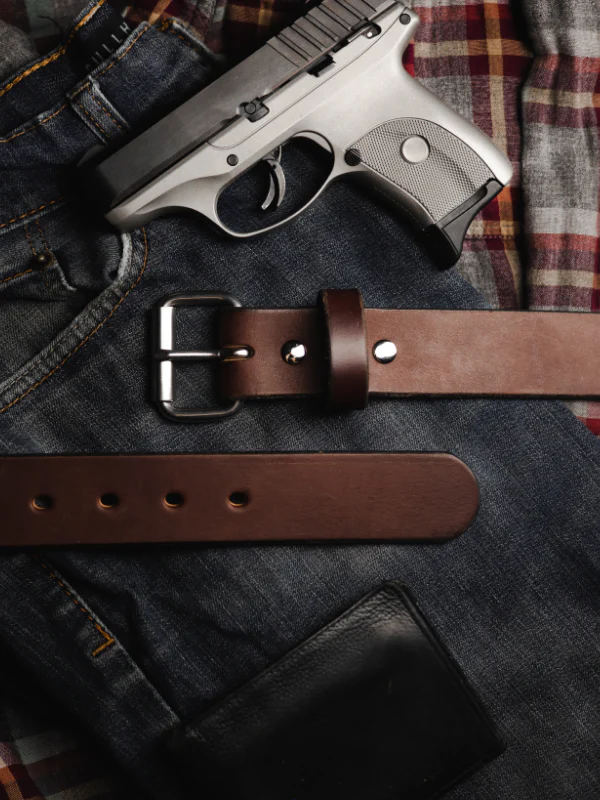 The Guardian Gun Belt - Made in USA - Lifetime Warranty - 14 oz Leather - Image 8