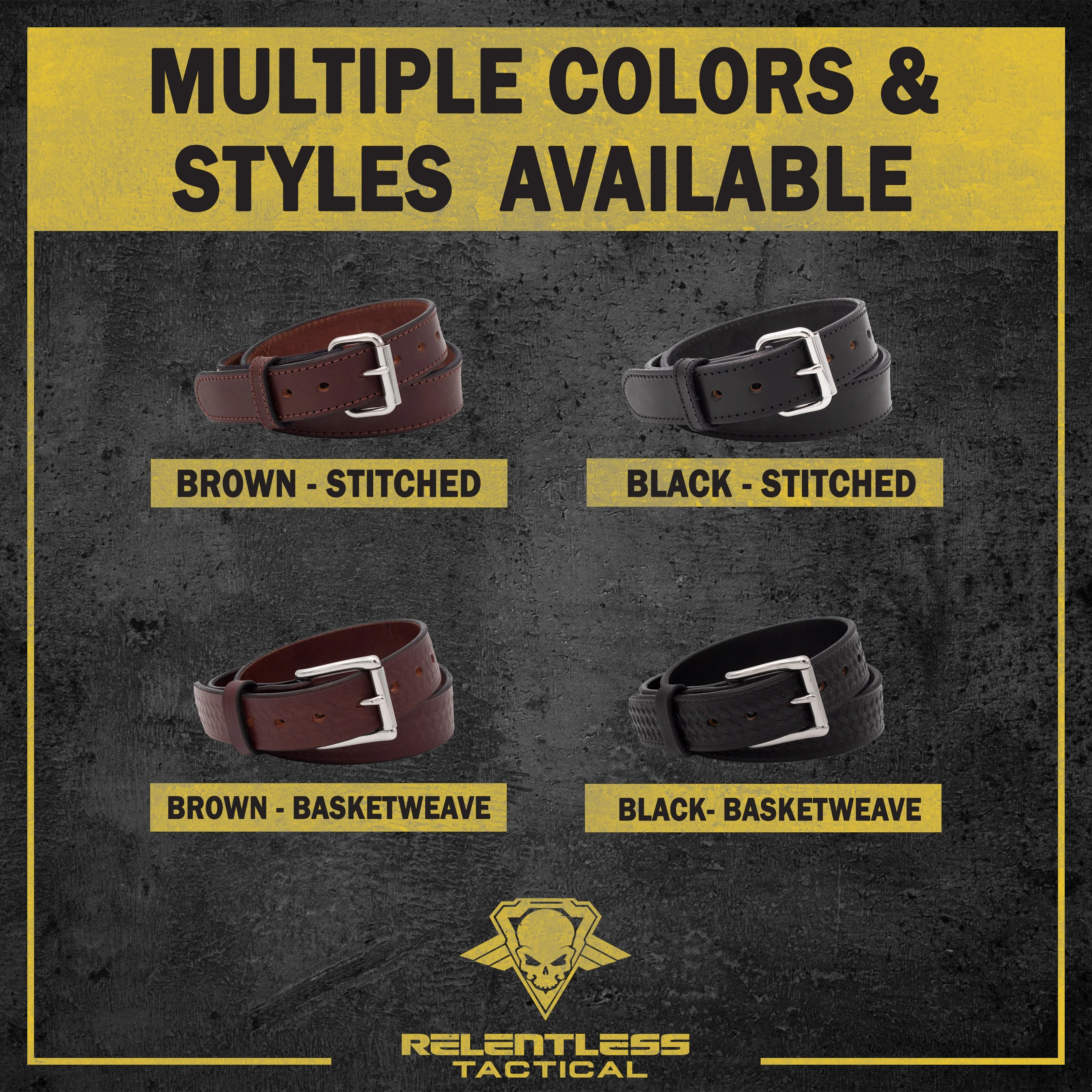 The Ultimate Concealed Carry CCW Leather Gun Belt - Made in USA - Lifetime Warranty - Image 5