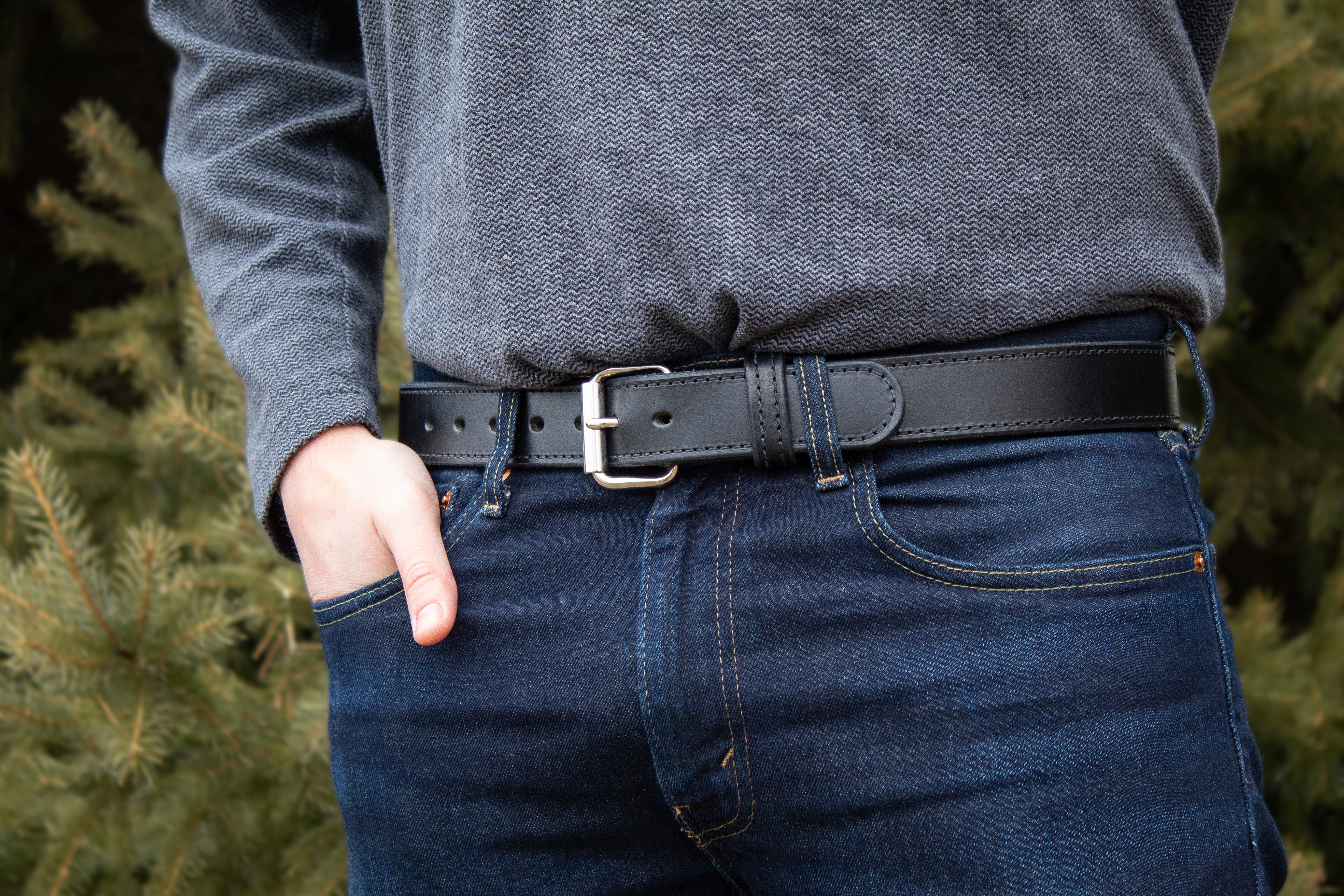 The Ultimate Concealed Carry CCW Leather Gun Belt - Made in USA - Lifetime Warranty - Image 7
