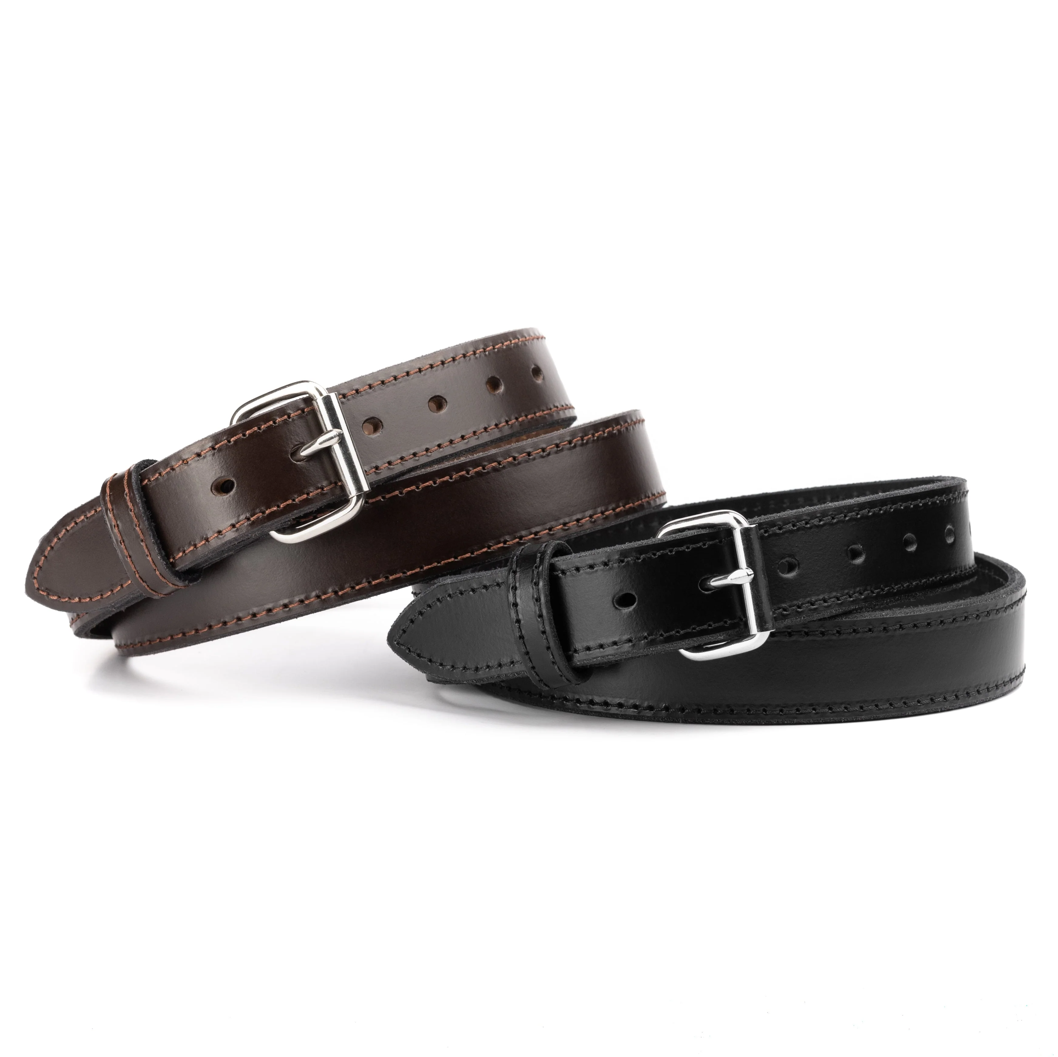 The Ultimate Steel Core Leather Gun Belt | Made in USA | 1 1/4" Steel Reinforced Heavy Duty Concealed Carry Belt | Full Grain Leather CCW Gun Belt For Men | 1.25 inch Gun Belts for Men - Image 8