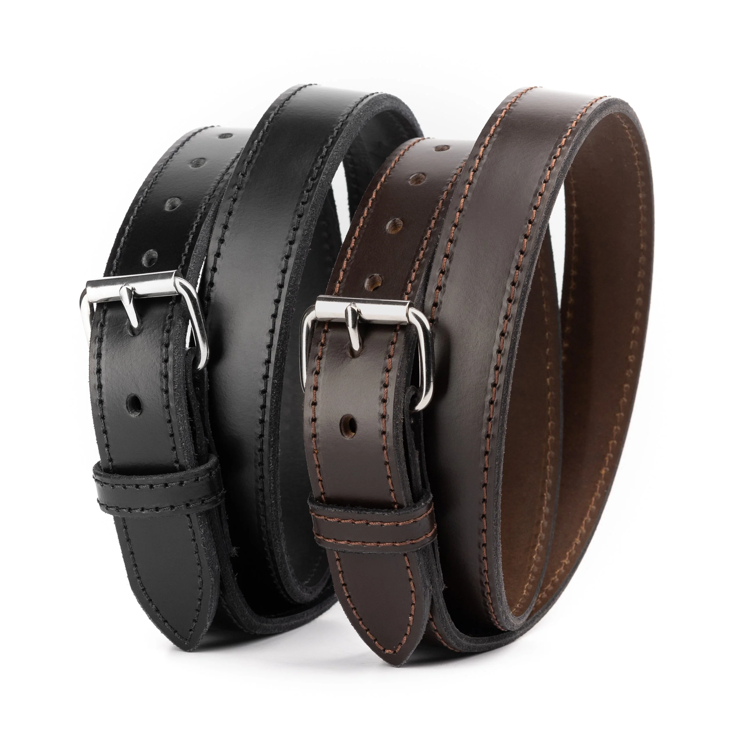The Ultimate Steel Core Leather Gun Belt | Made in USA | 1 1/4" Steel Reinforced Heavy Duty Concealed Carry Belt | Full Grain Leather CCW Gun Belt For Men | 1.25 inch Gun Belts for Men - Image 9