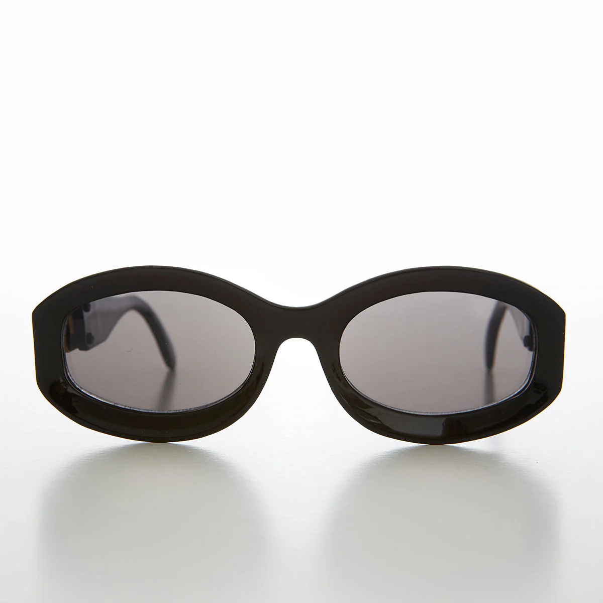 Thick Wide Frame with Chain Link Temples - Lyric - Image 10