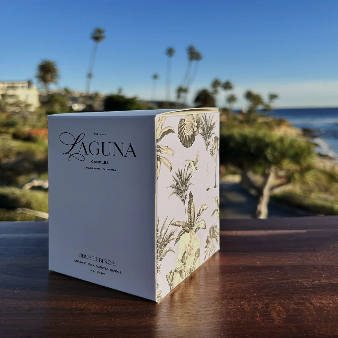 Tide & Tuberose – 13oz Luxury Candle - Image 2