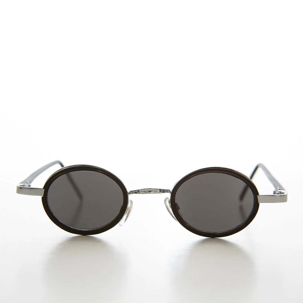 Tiny Oval Indie Futuristic Sunglasses - Weldon - Image 2