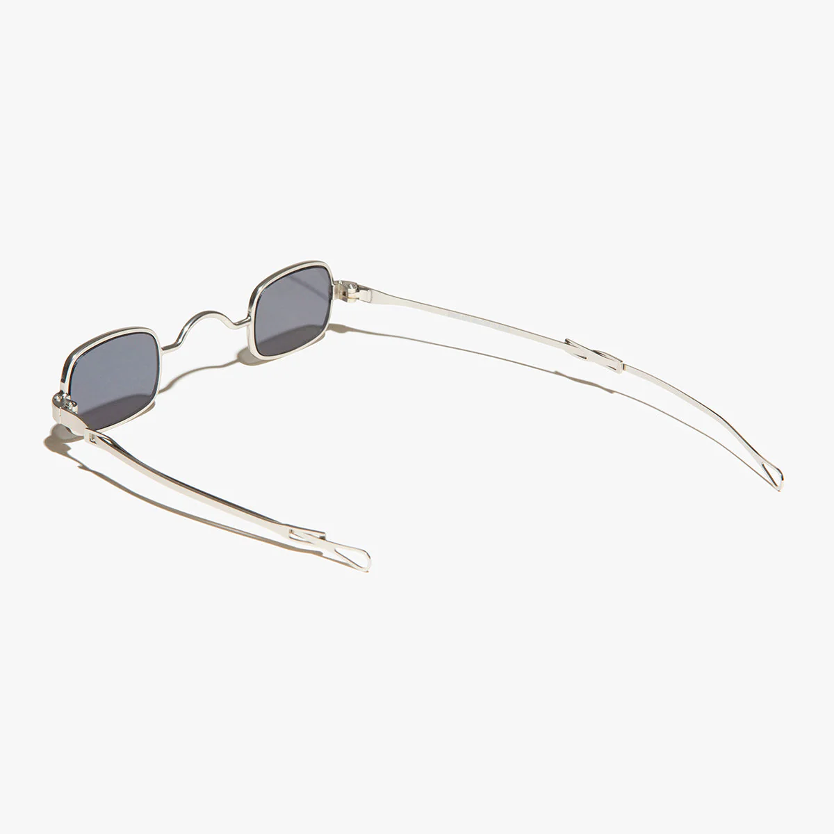 Tiny Rectangular Spectacle Sunglass with Sliding Temples - Kane - Image 12