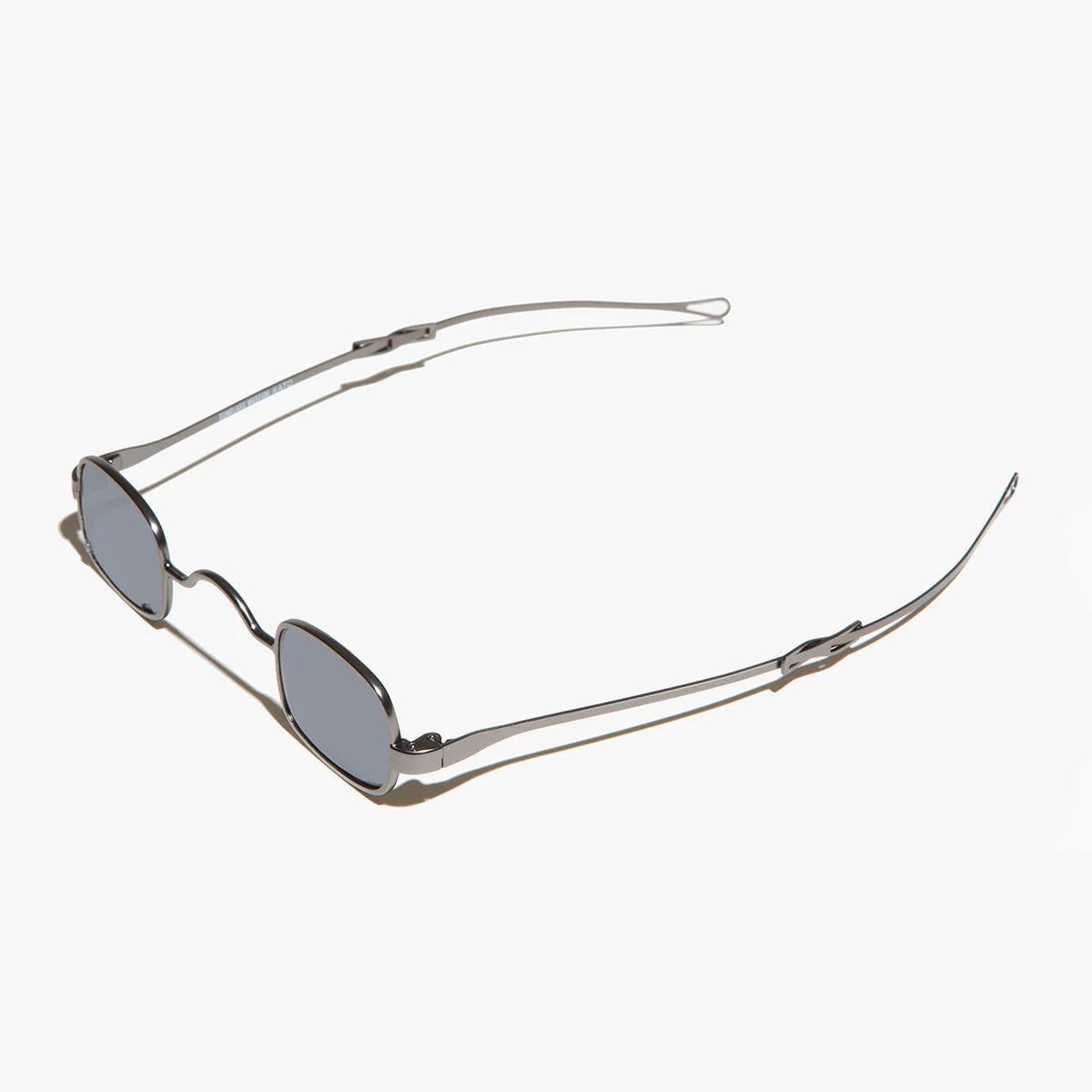 Tiny Rectangular Spectacle Sunglass with Sliding Temples - Kane - Image 14