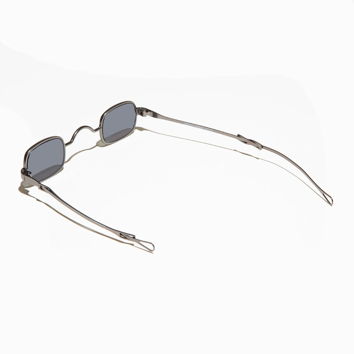 Tiny Rectangular Spectacle Sunglass with Sliding Temples - Kane - Image 15