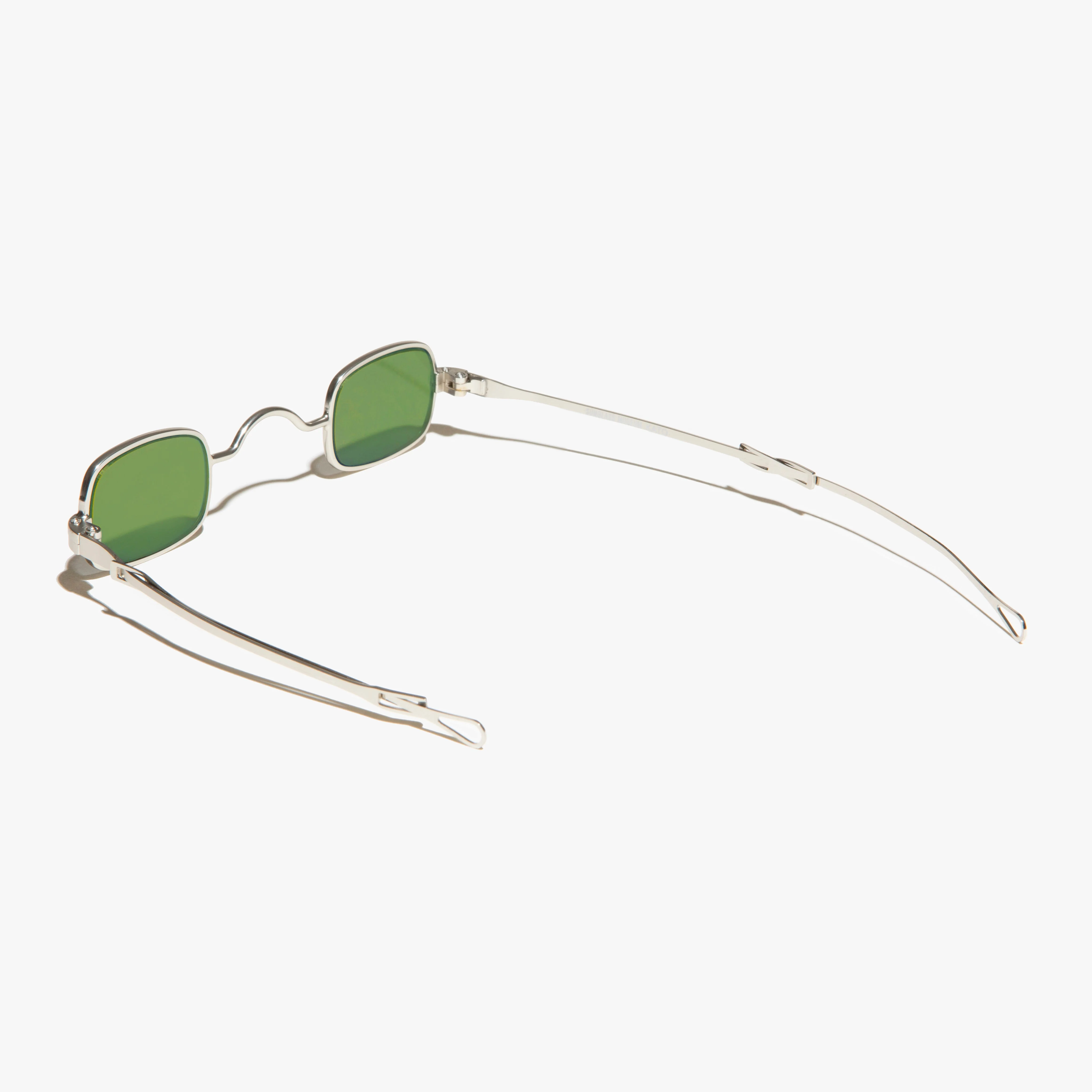 Tiny Rectangular Spectacle Sunglass with Sliding Temples - Kane - Image 5