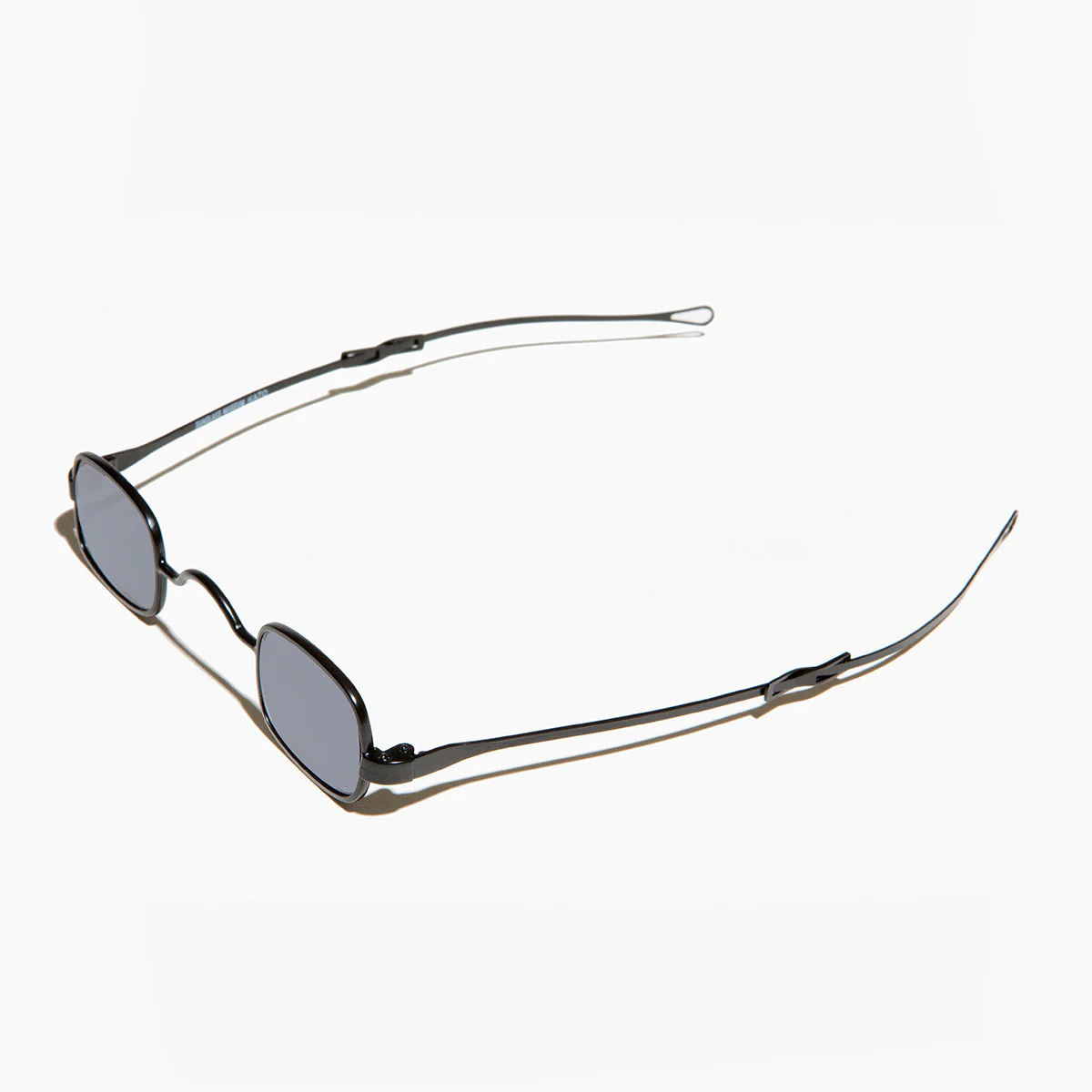 Tiny Rectangular Spectacle Sunglass with Sliding Temples - Kane - Image 7