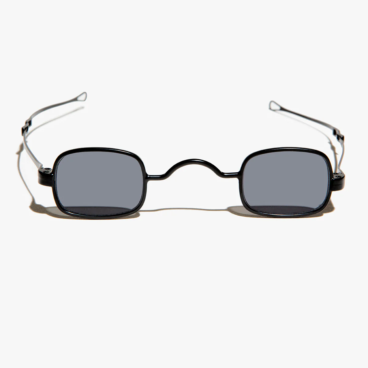 Tiny Rectangular Spectacle Sunglass with Sliding Temples - Kane - Image 9