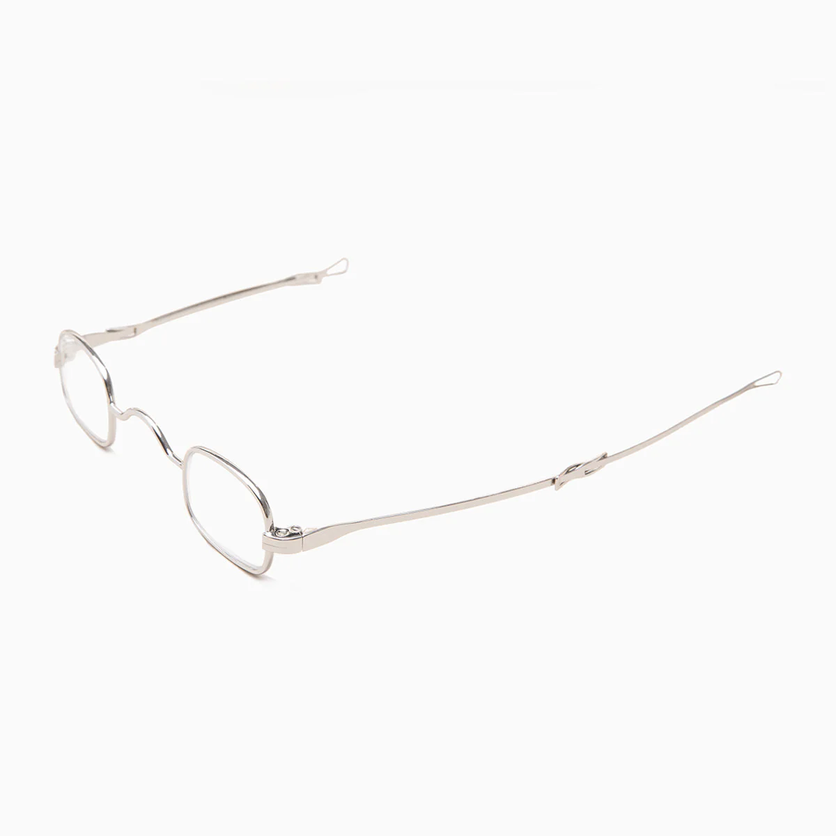 Tiny Spectacle Reading Glasses with Sliding Temples - Kane - Image 4