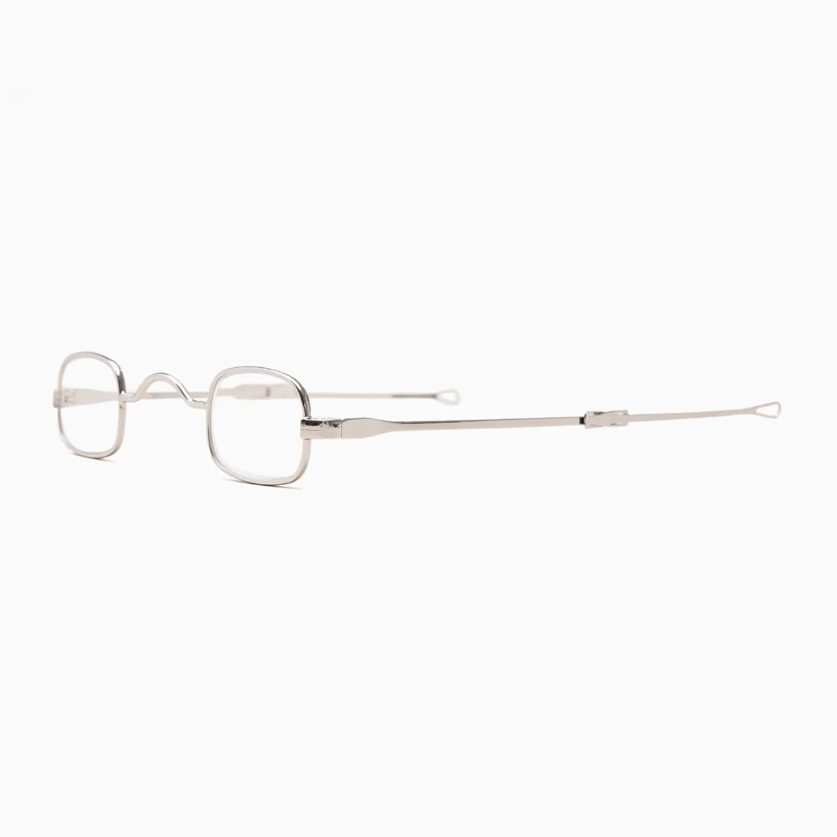 Tiny Spectacle Reading Glasses with Sliding Temples - Kane - Image 5