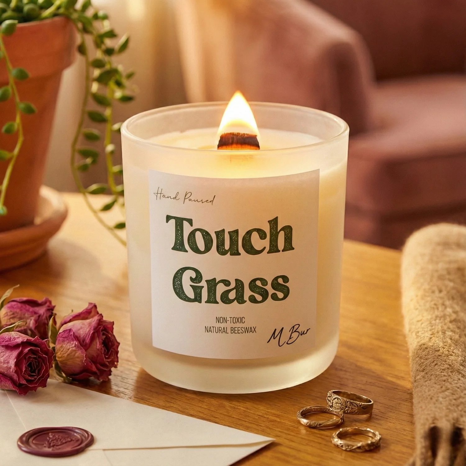 Touch Grass Candle - Image 5
