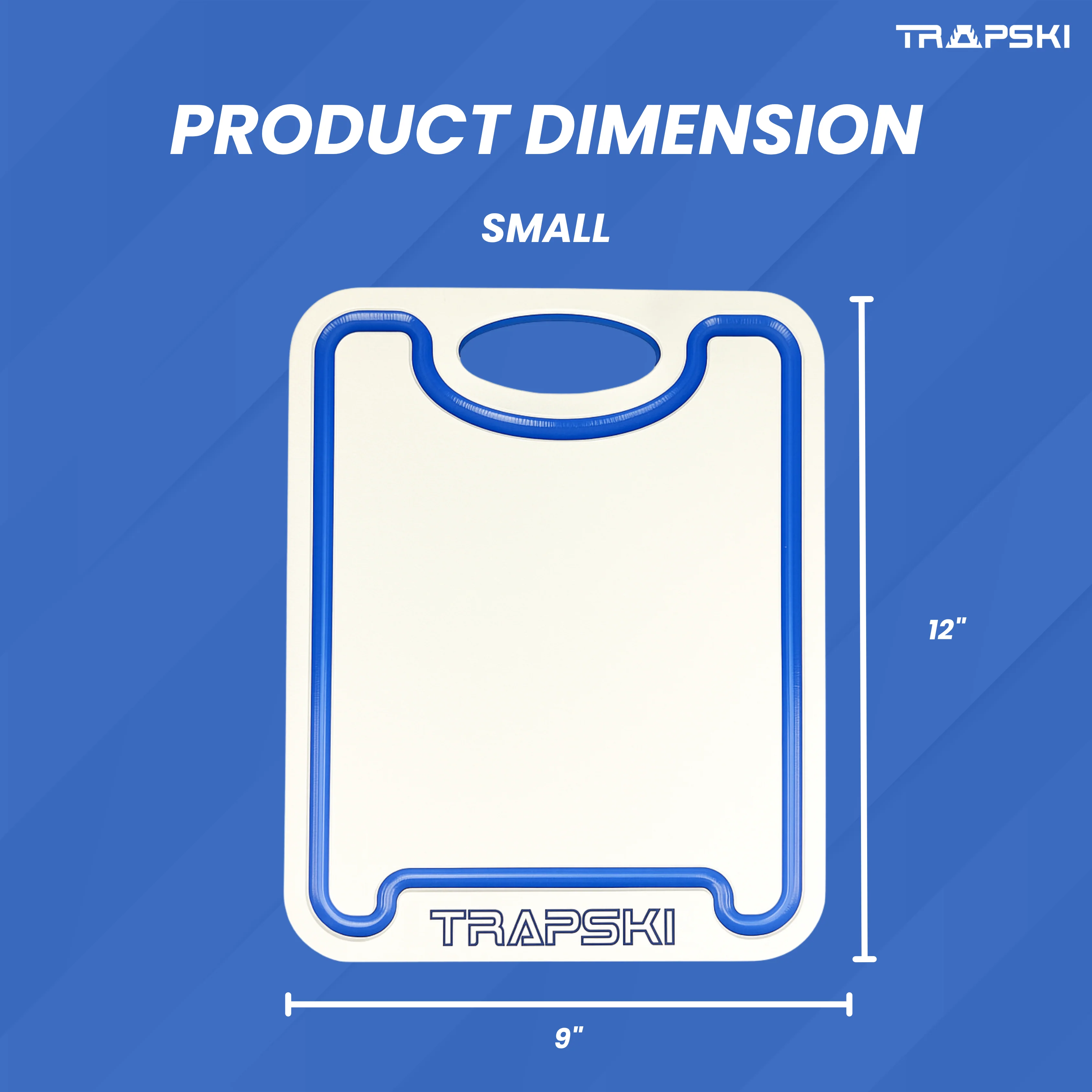 TRAPSKI Premium 1/2 Inch Thick HDPE Cutting Boards | Food-Grade Kitchen Prep Surface | Juice Grooves | Made in the USA - Image 15