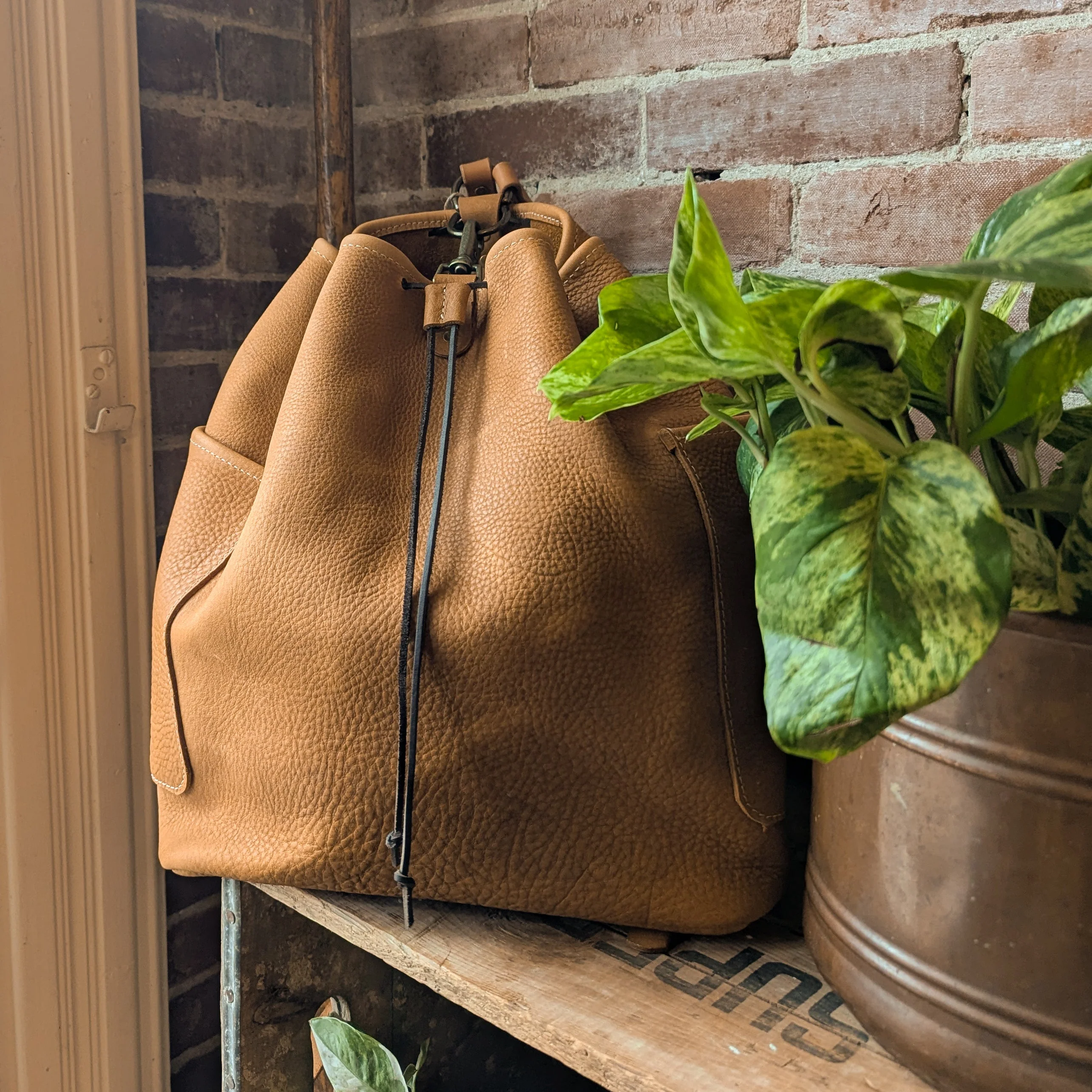 Traveler Drawstring Backpack - USA Made - Image 3