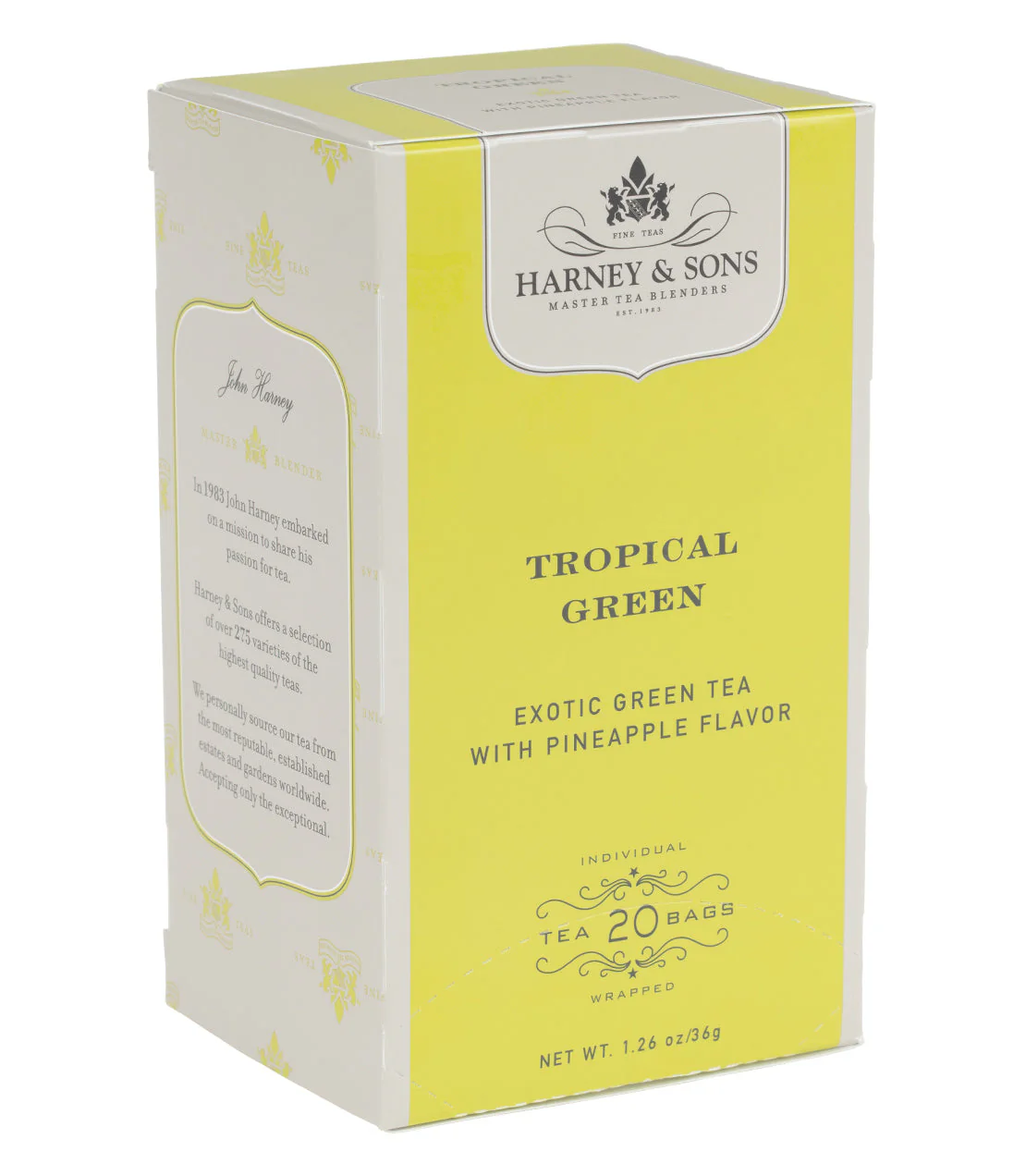 Tropical Green, Box of 20 Premium Teabags