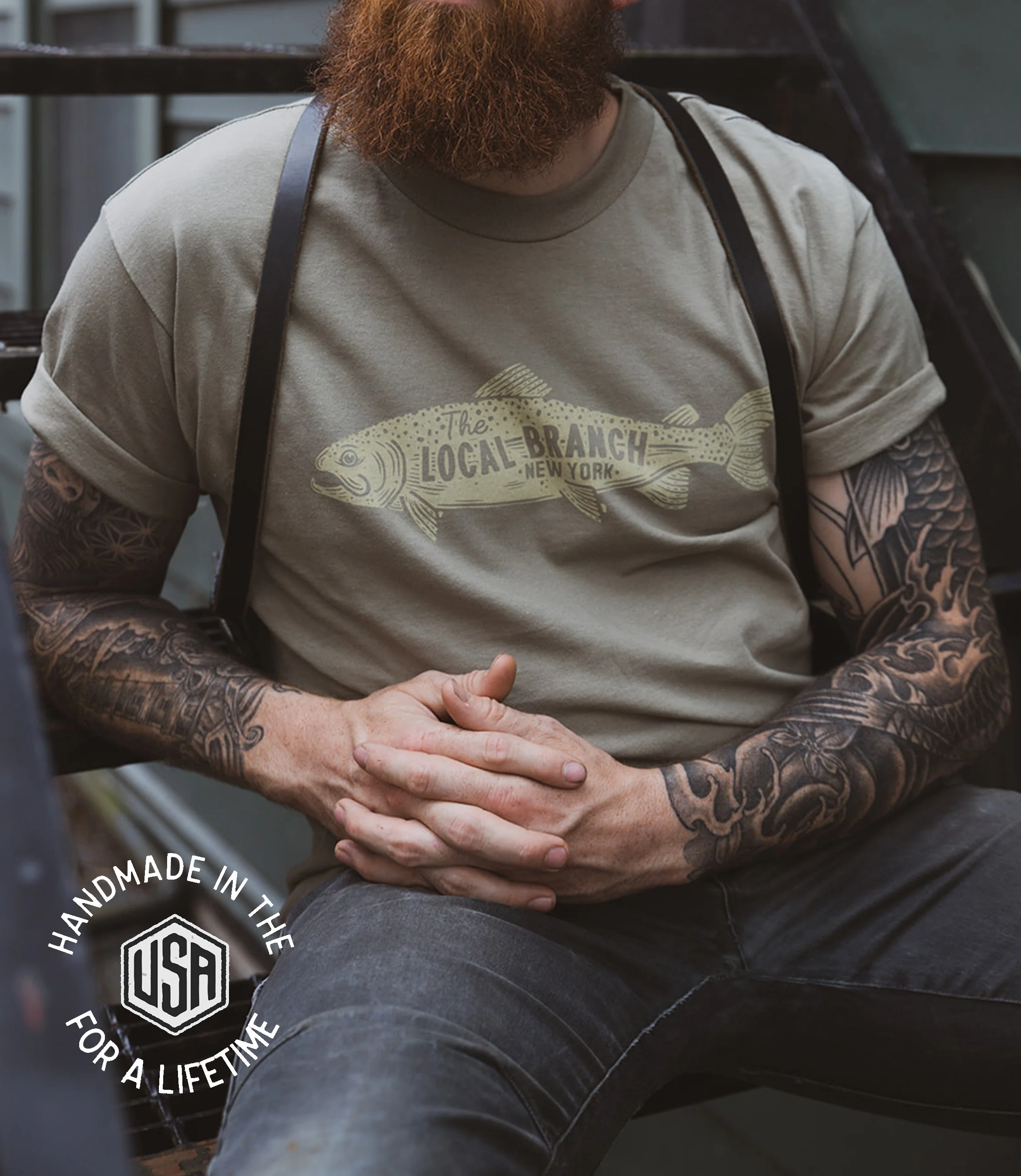 Trout Tee - USA Made
